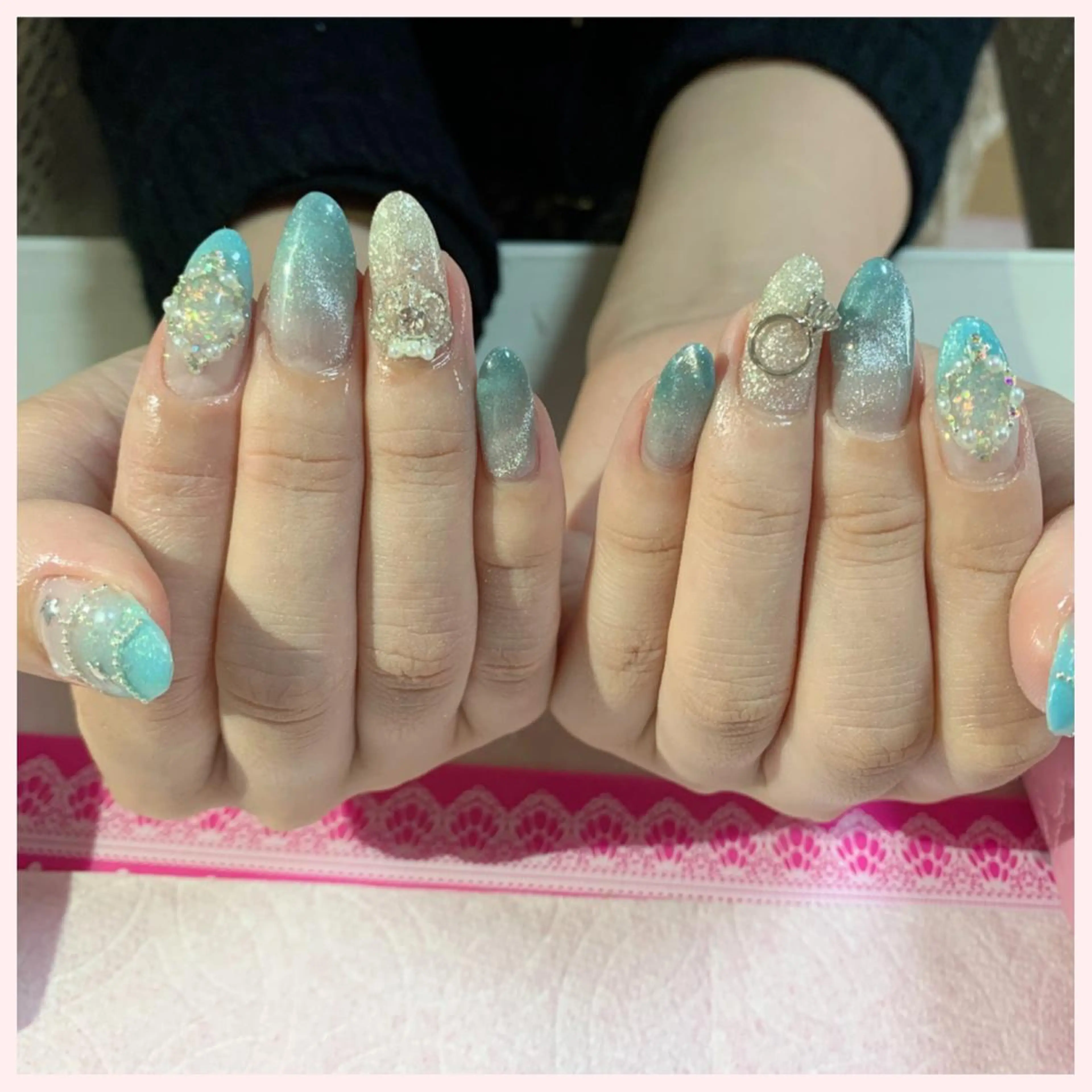 ネイル マグネットネイル 持ち込み ハンドネイル Ogasawara Tokikaのネイルデザイン