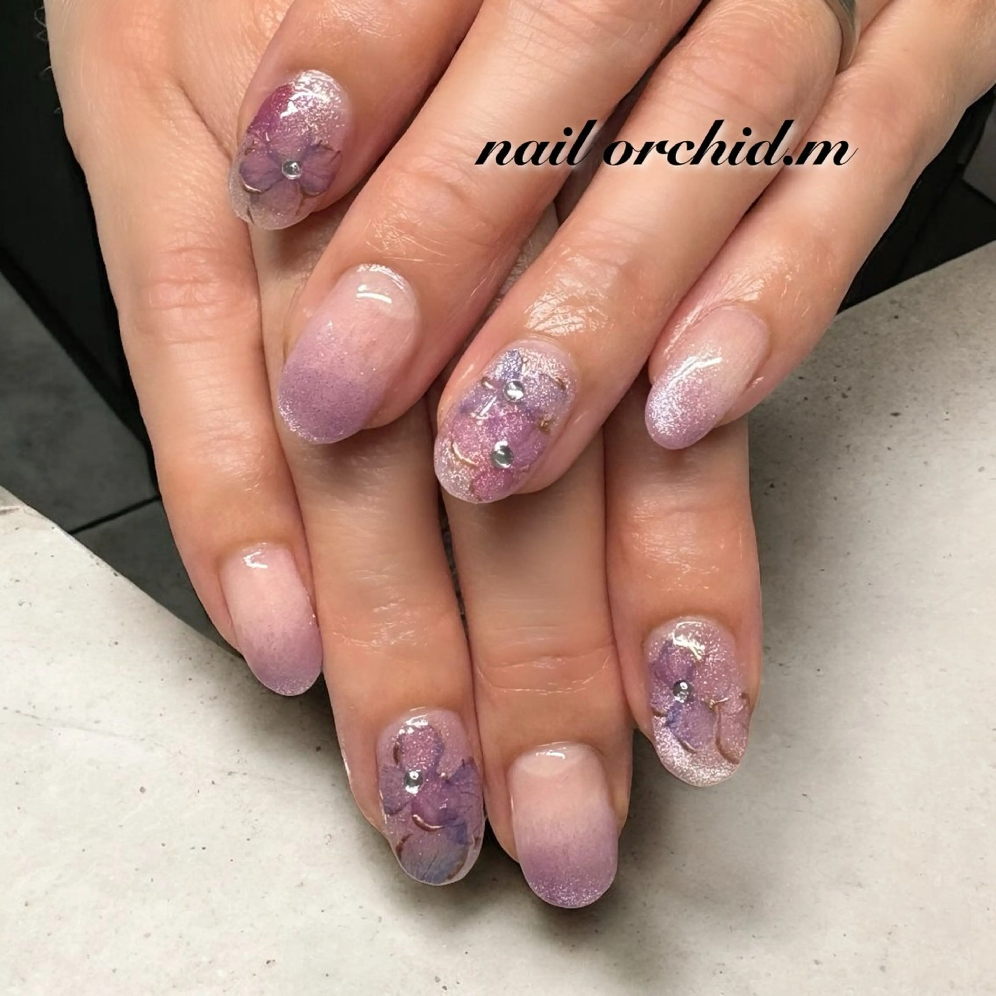 ネイル ハンドネイル orchid mikiのネイルデザイン