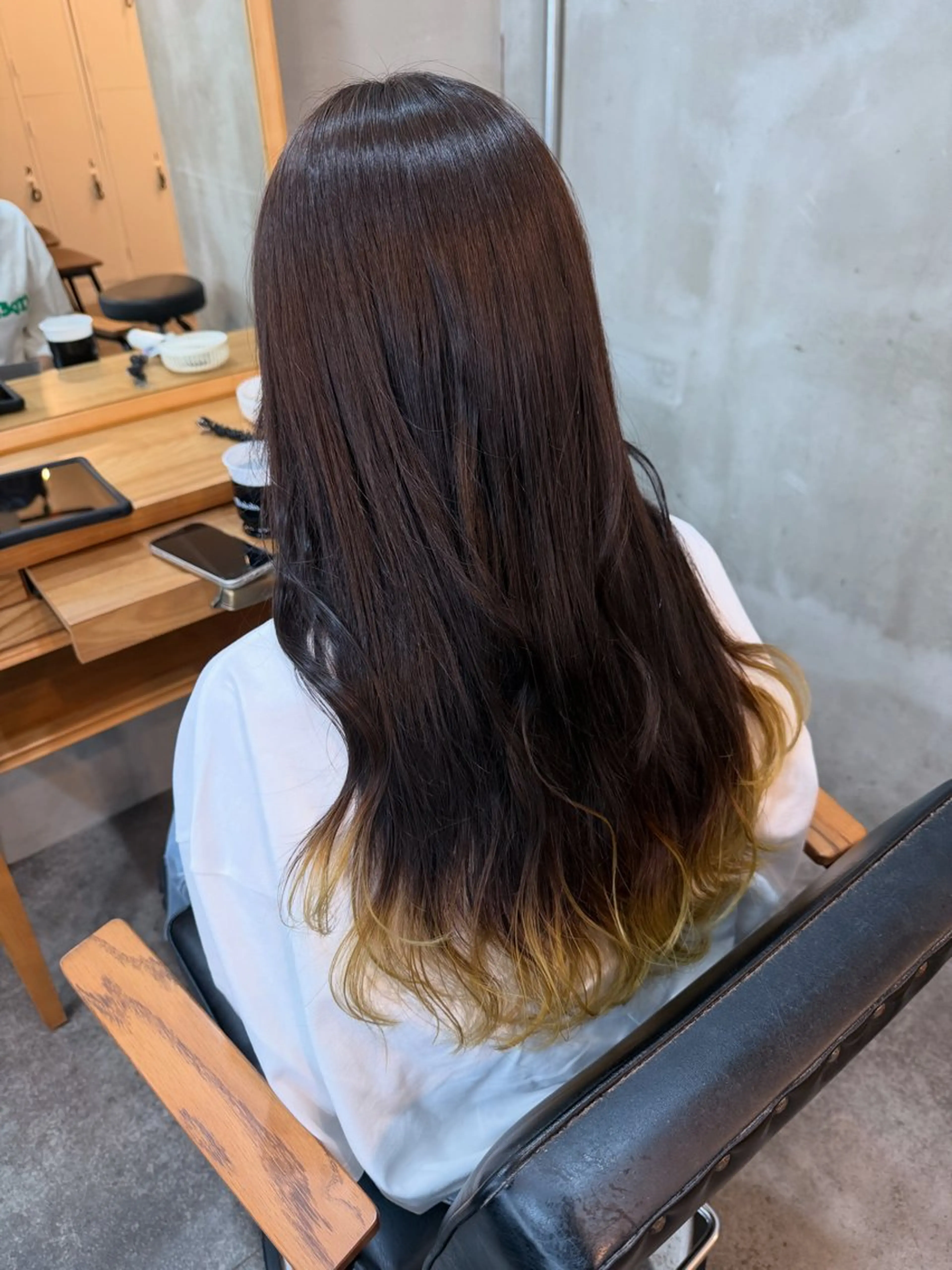 カラー LICO/京都駅 Lafithhairのヘアスタイル