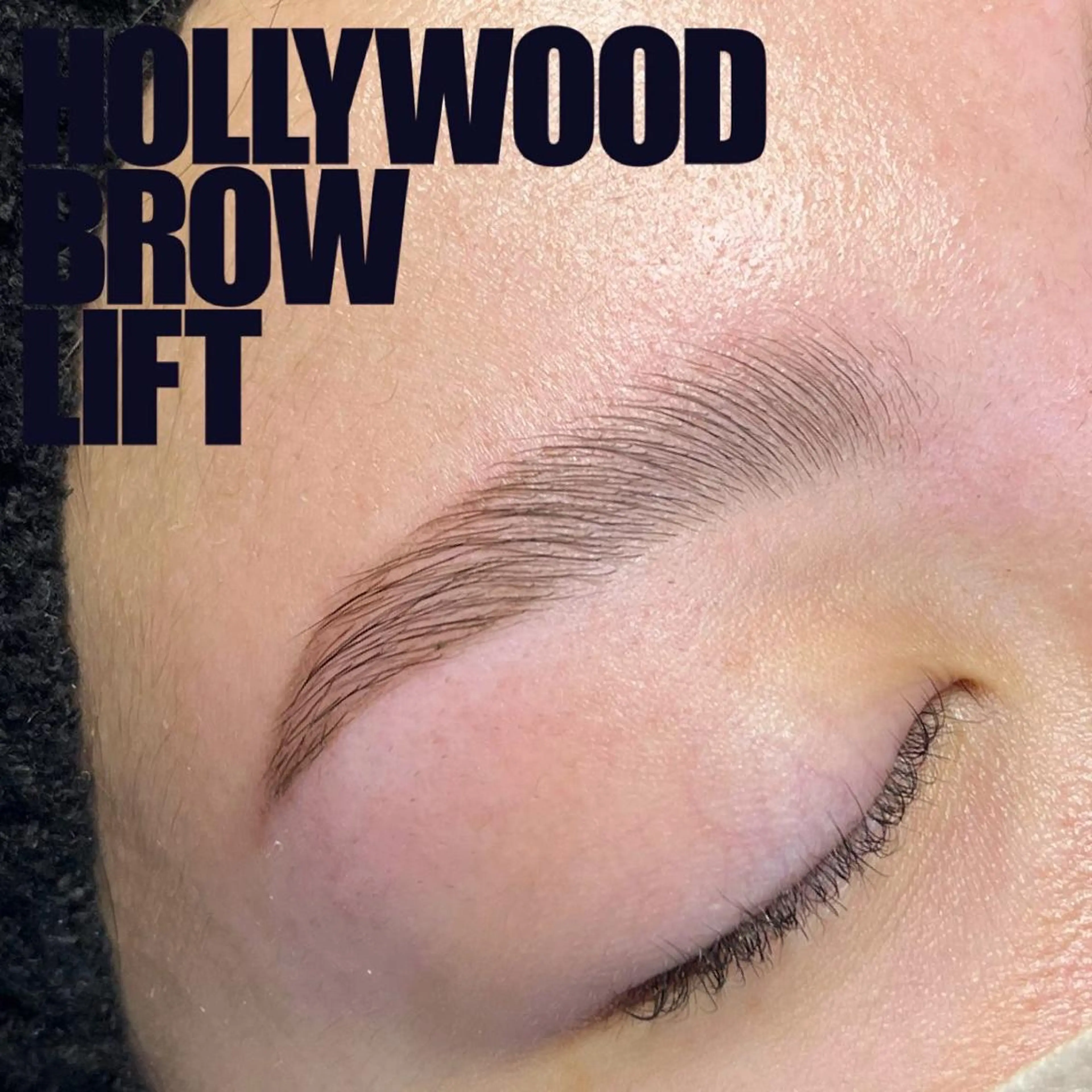 アイブロウ ハリウッドブロウリフト 眉毛と韓国肌質改善 サロン　和泉府中のエステ・リラクイメージ