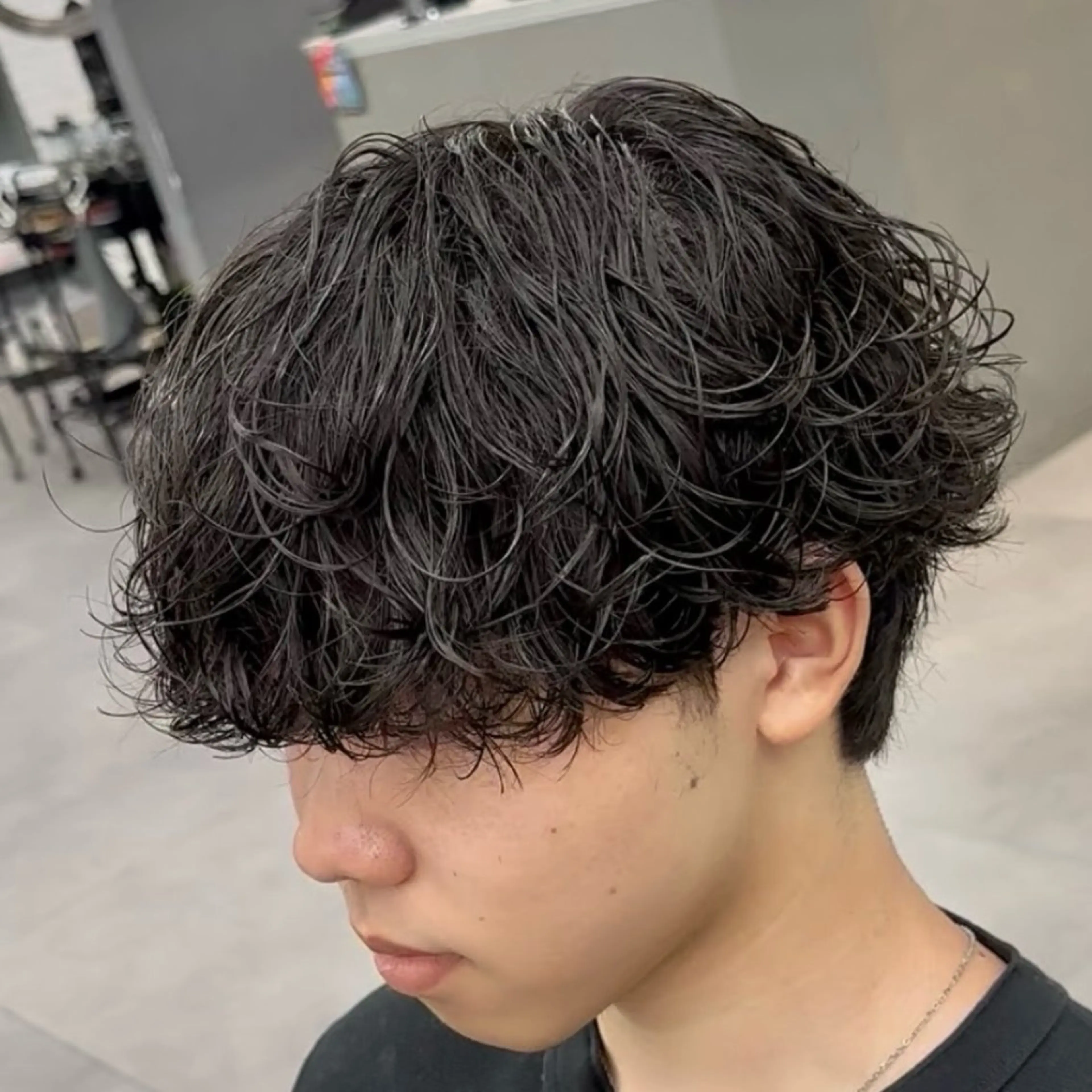 🌀【2回目以降のお客様】🌀メンズカット＋メンズパーマ＋2stepトリートメントの写真