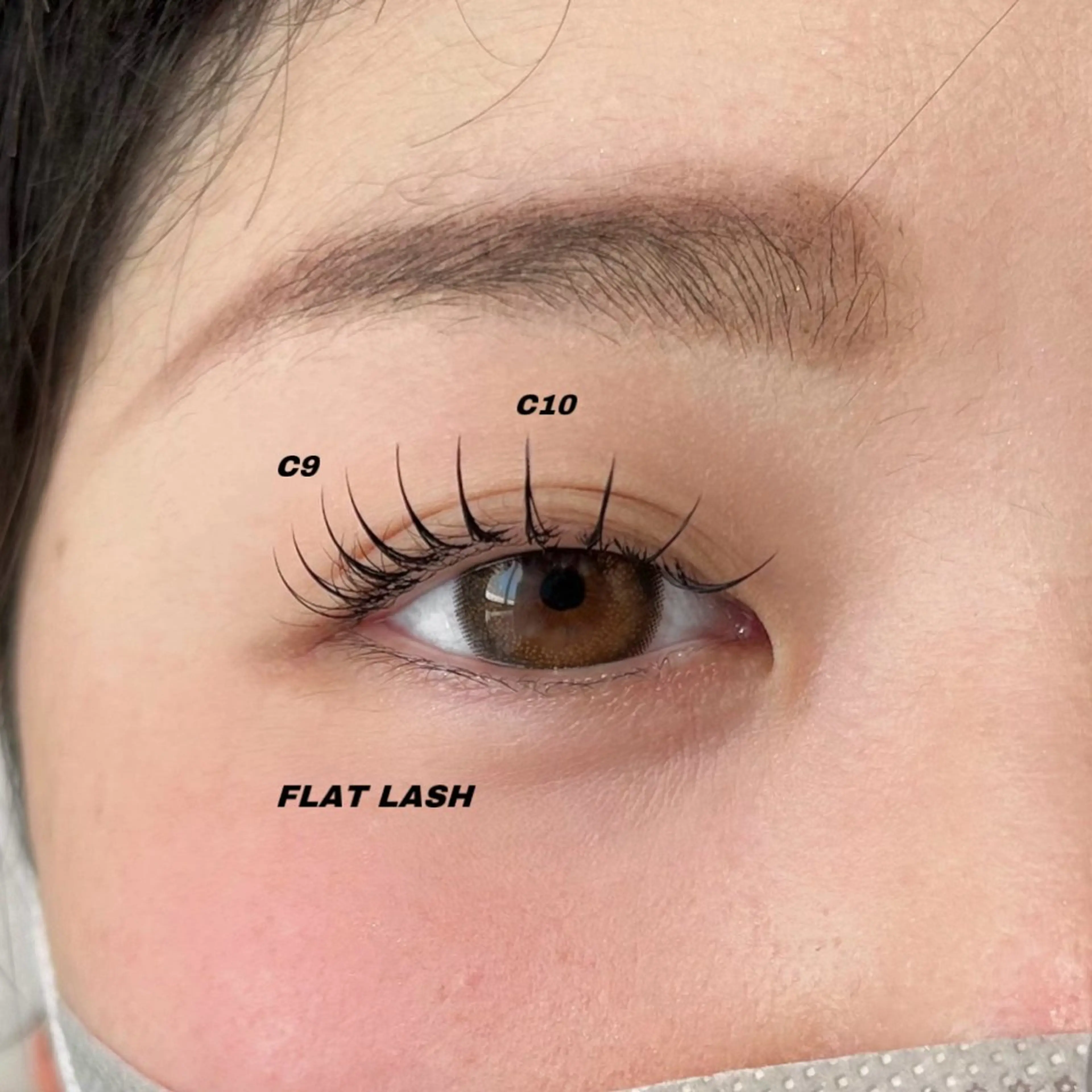 マツエク・マツパ 粟津 愛里香のマツエク・マツパデザイン