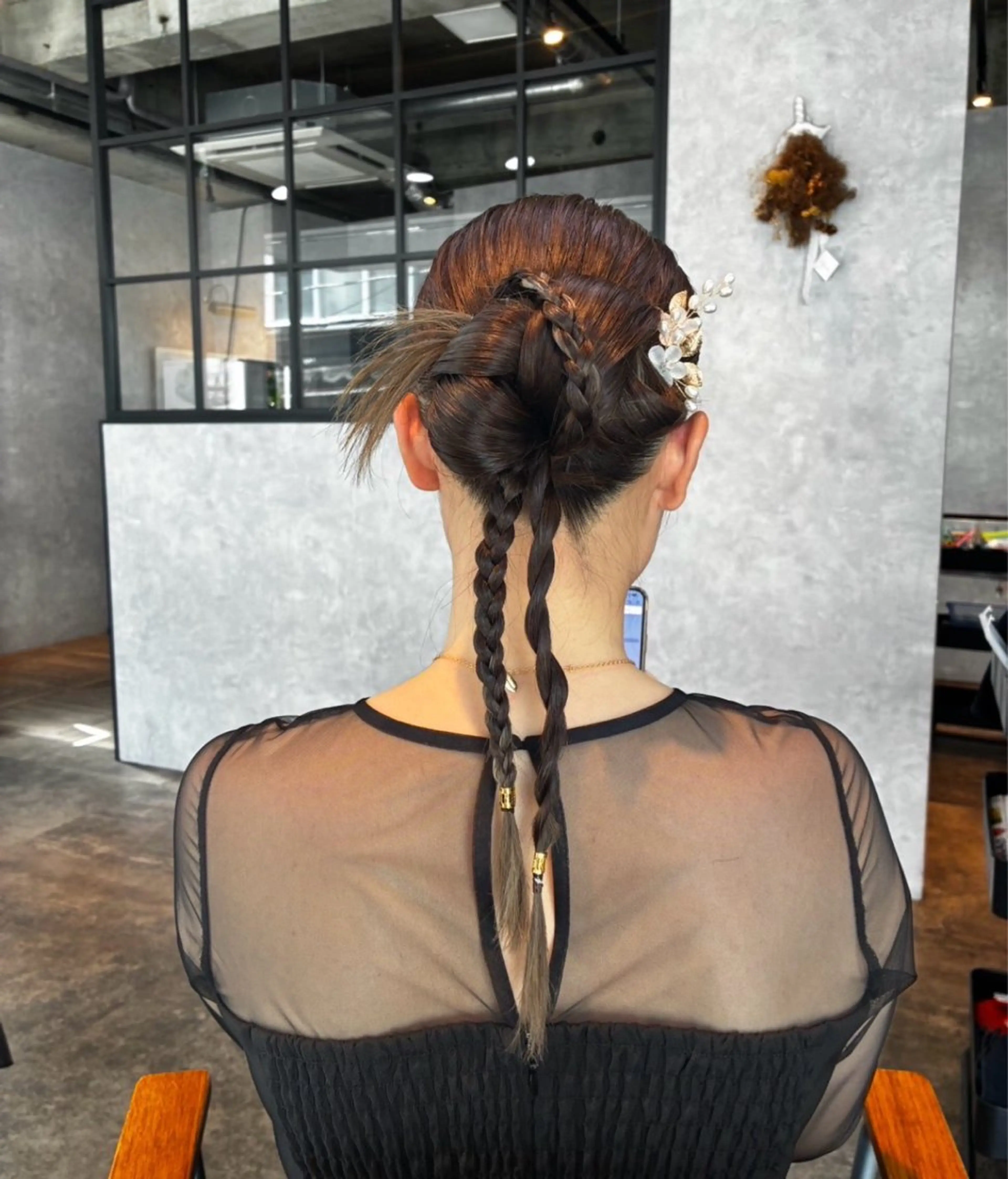 ロング ヘアセット La fith hair SEnSE 広島袋町店所属・山本 悠理のヘアスタイル