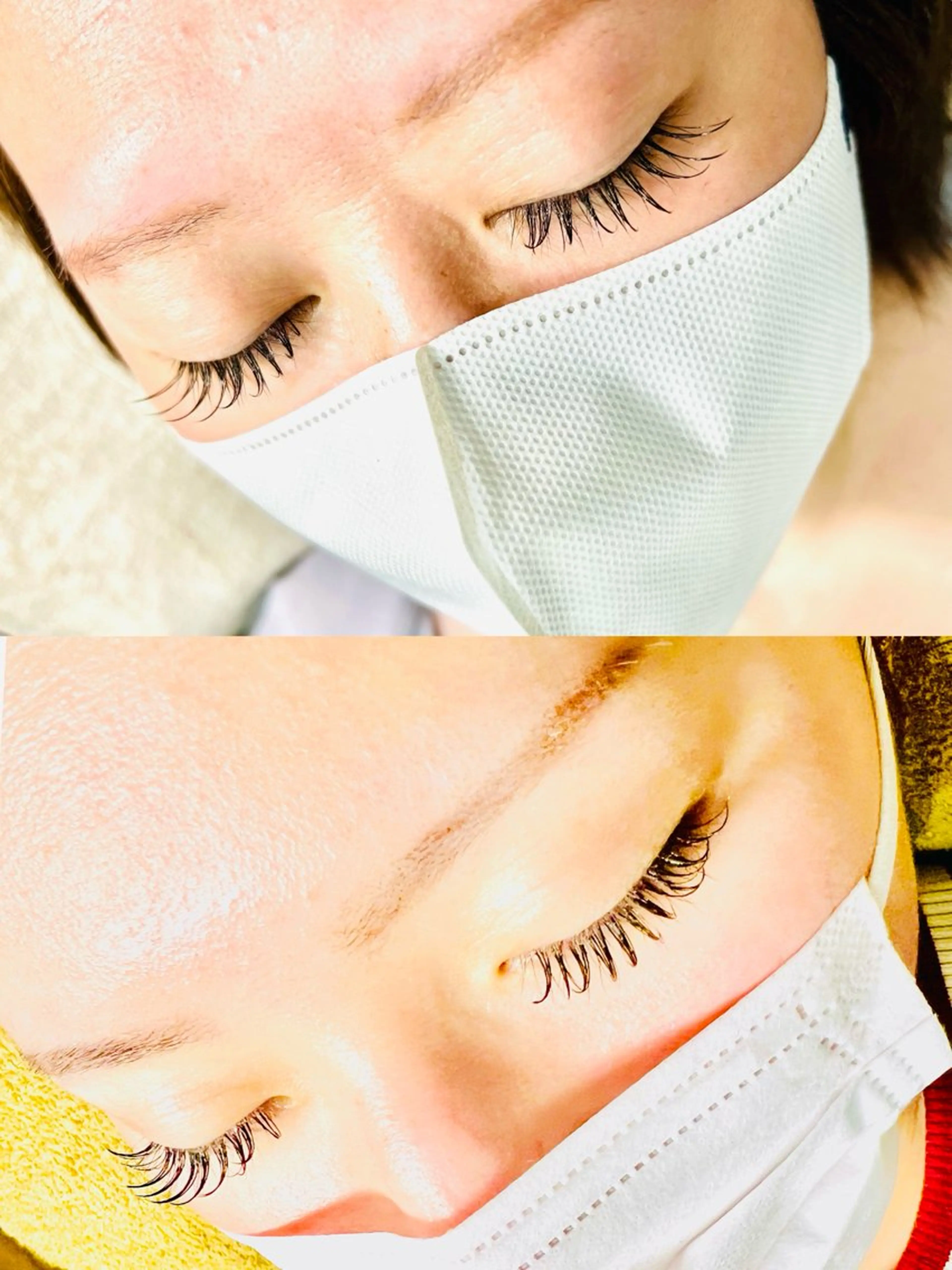 マツエク・マツパ 束感まつ毛 フラットラッシュ セクシー ワンホンマツエク マツエク eyelash presh yukaのマツエク・マツパデザイン