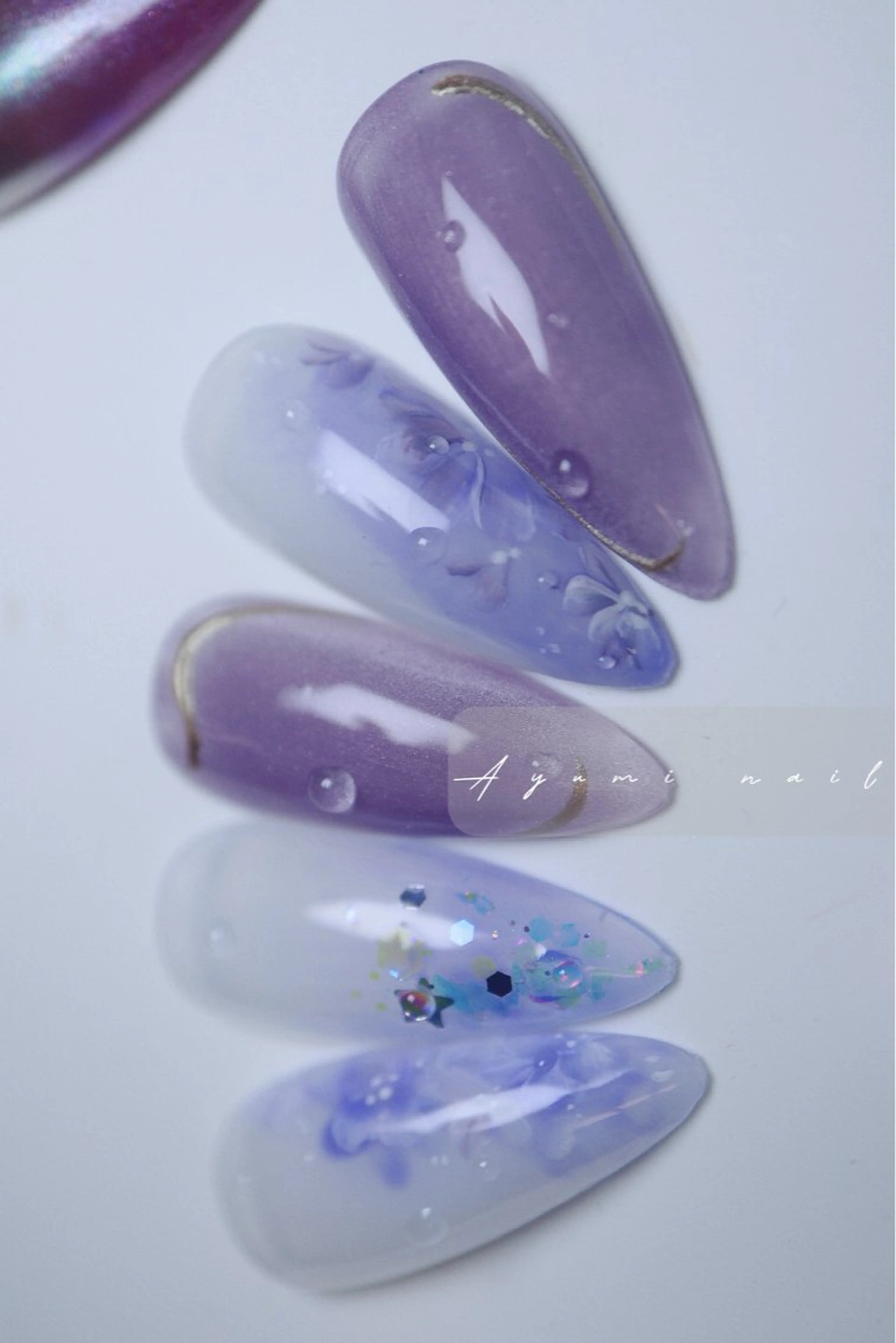 ネイル YUMI ニュアンスnailsのネイルデザイン