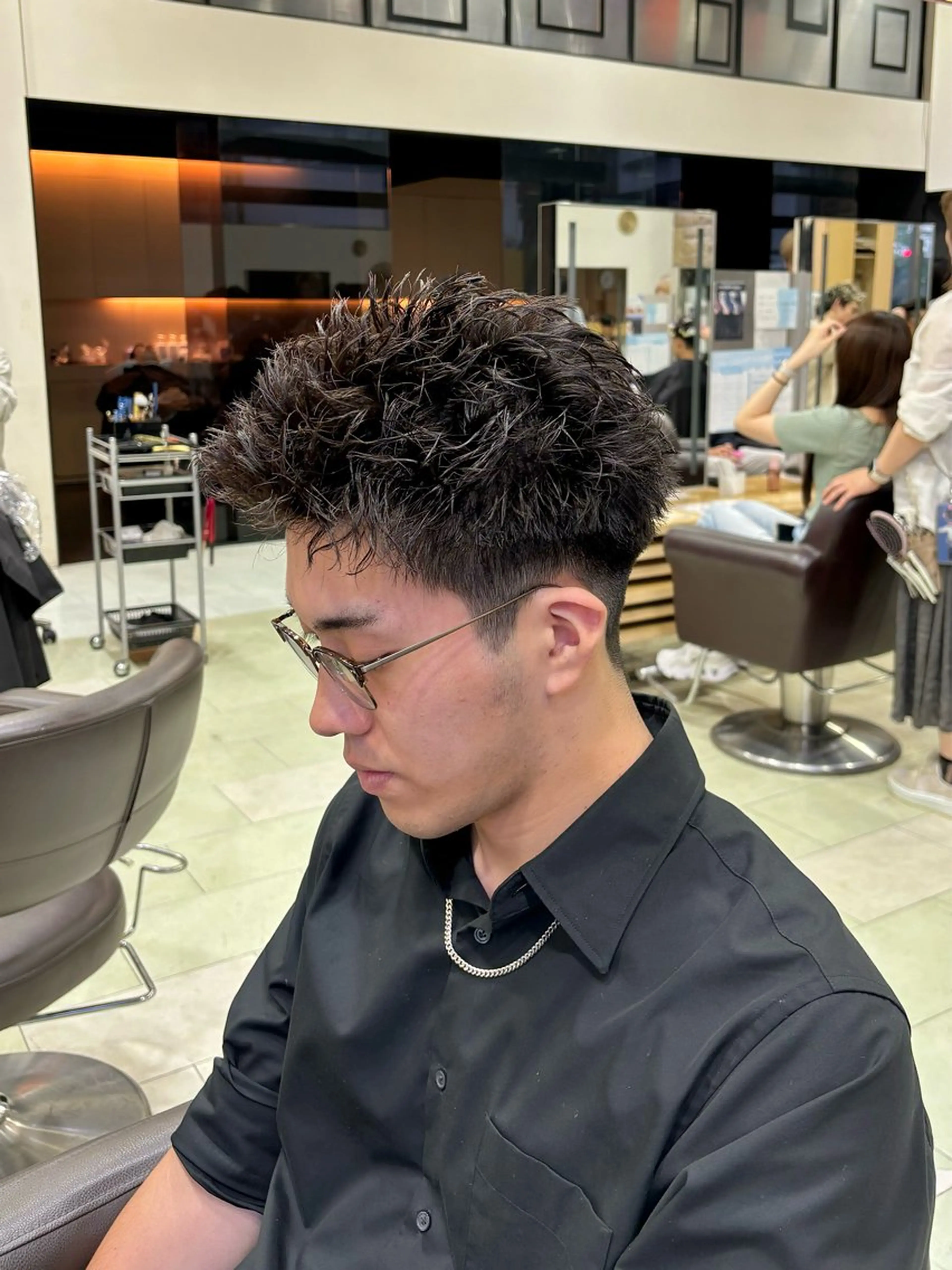 パーマ メンズ 骨格矯正/理論パーマ /悩み改善/yuyaのヘアスタイル