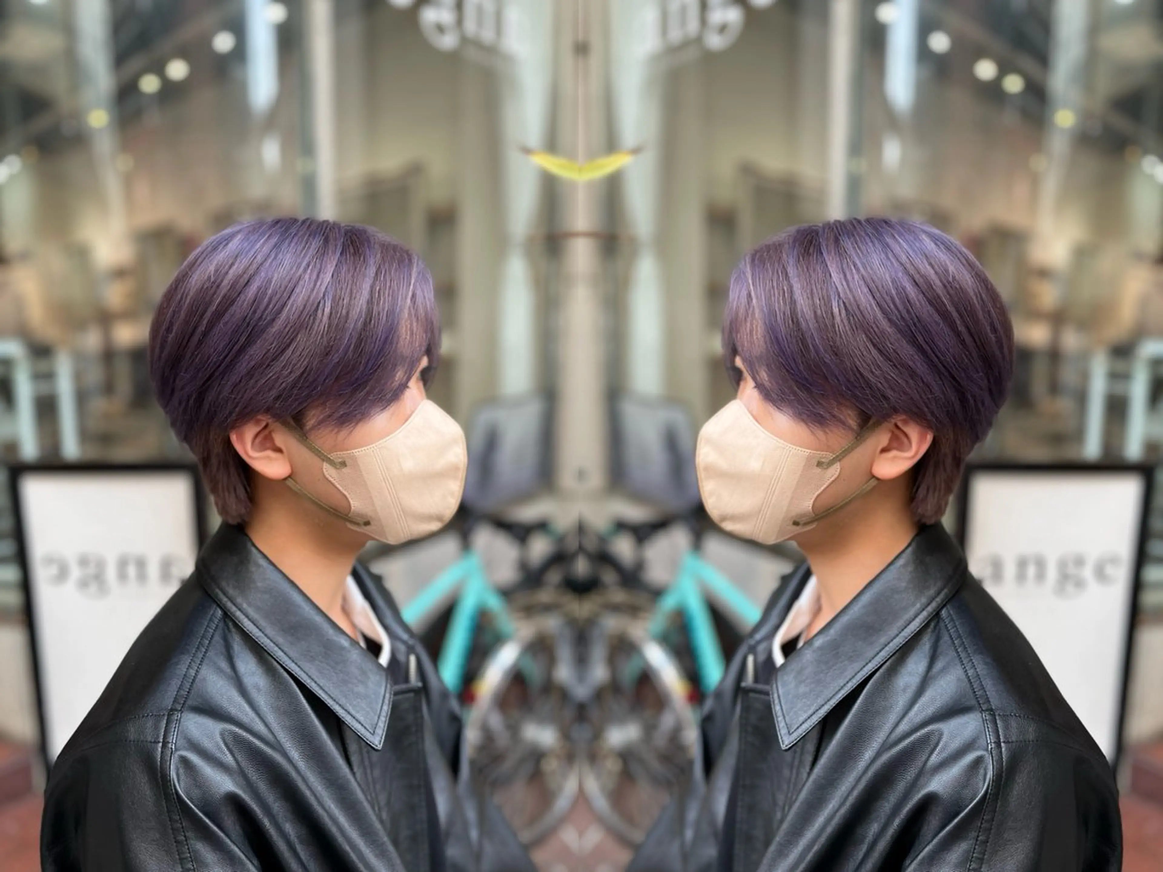 カラー パーマ メンズ 立川サラスト/ ku-ta🎟のヘアスタイル