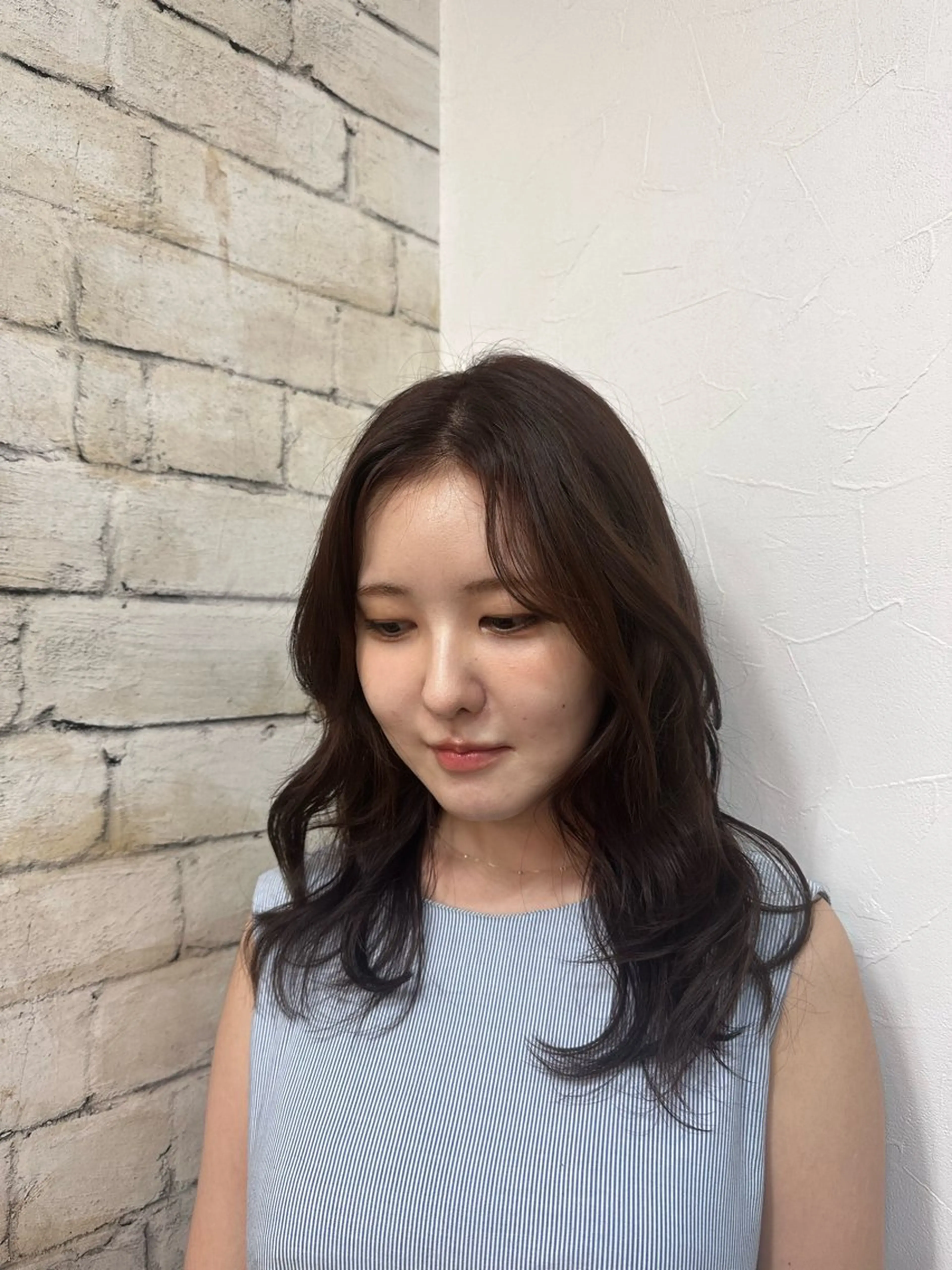 ミディアム カラー 🍀ひなた🍀 似合わせカラー🎀のヘアスタイル