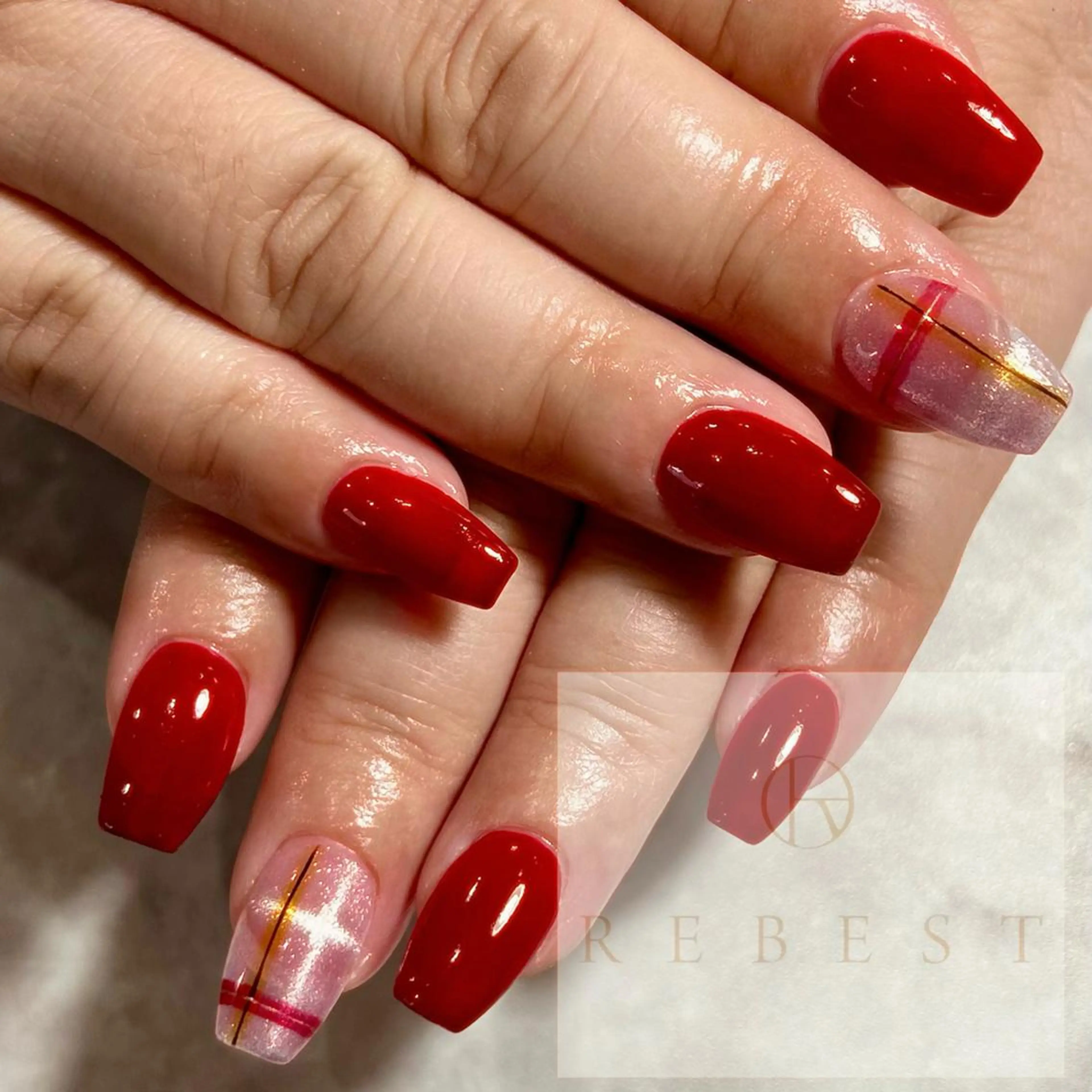 ネイル ハンドネイル REBEST 天王寺のネイルデザイン