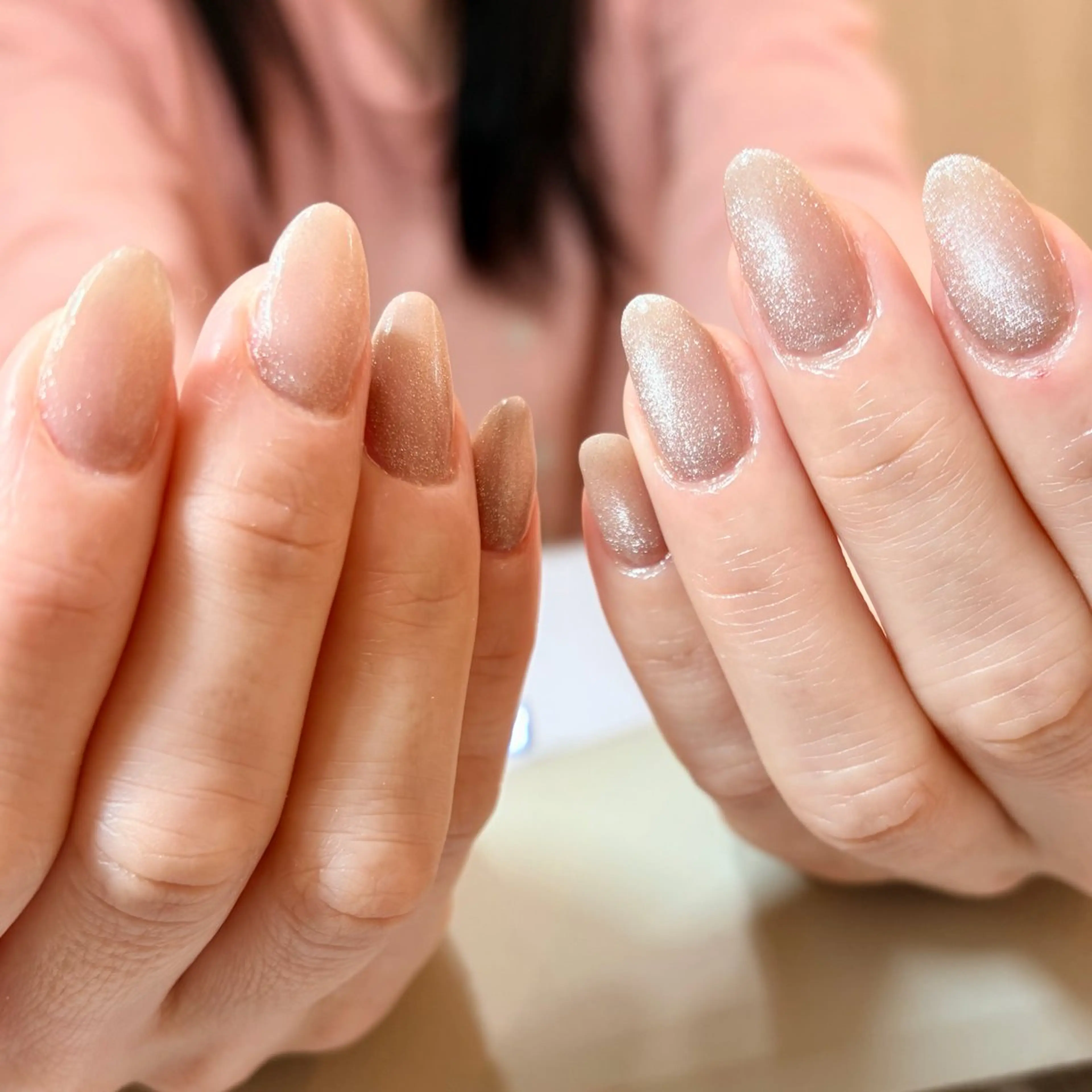 ネイル マグネットネイル マグネットワンカラー ワンカラーネイル May昭和町/ mahiroのネイルデザイン