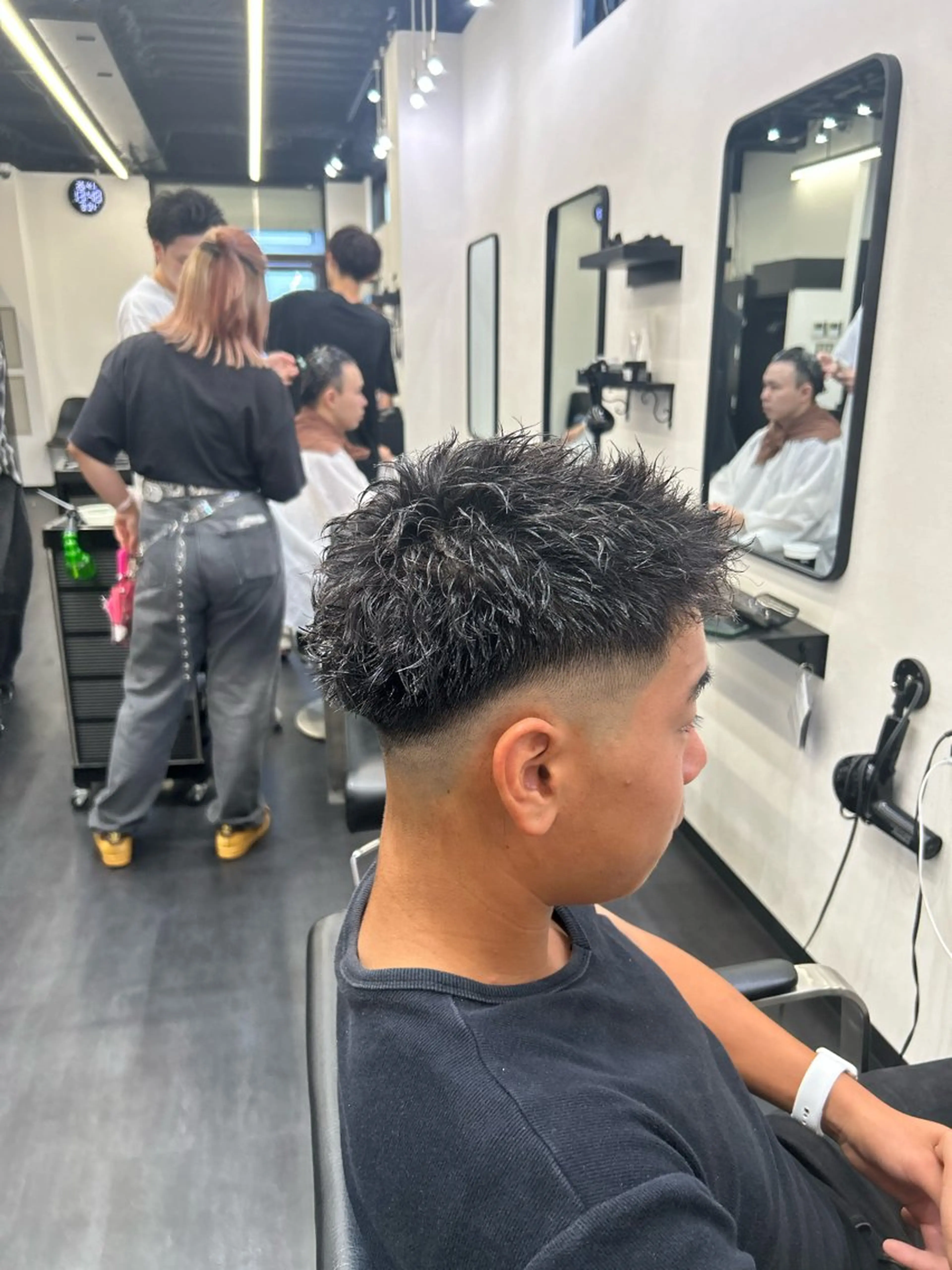 ショート パーマ 👹メンズ鬼特化 /赤池琉👹のヘアスタイル