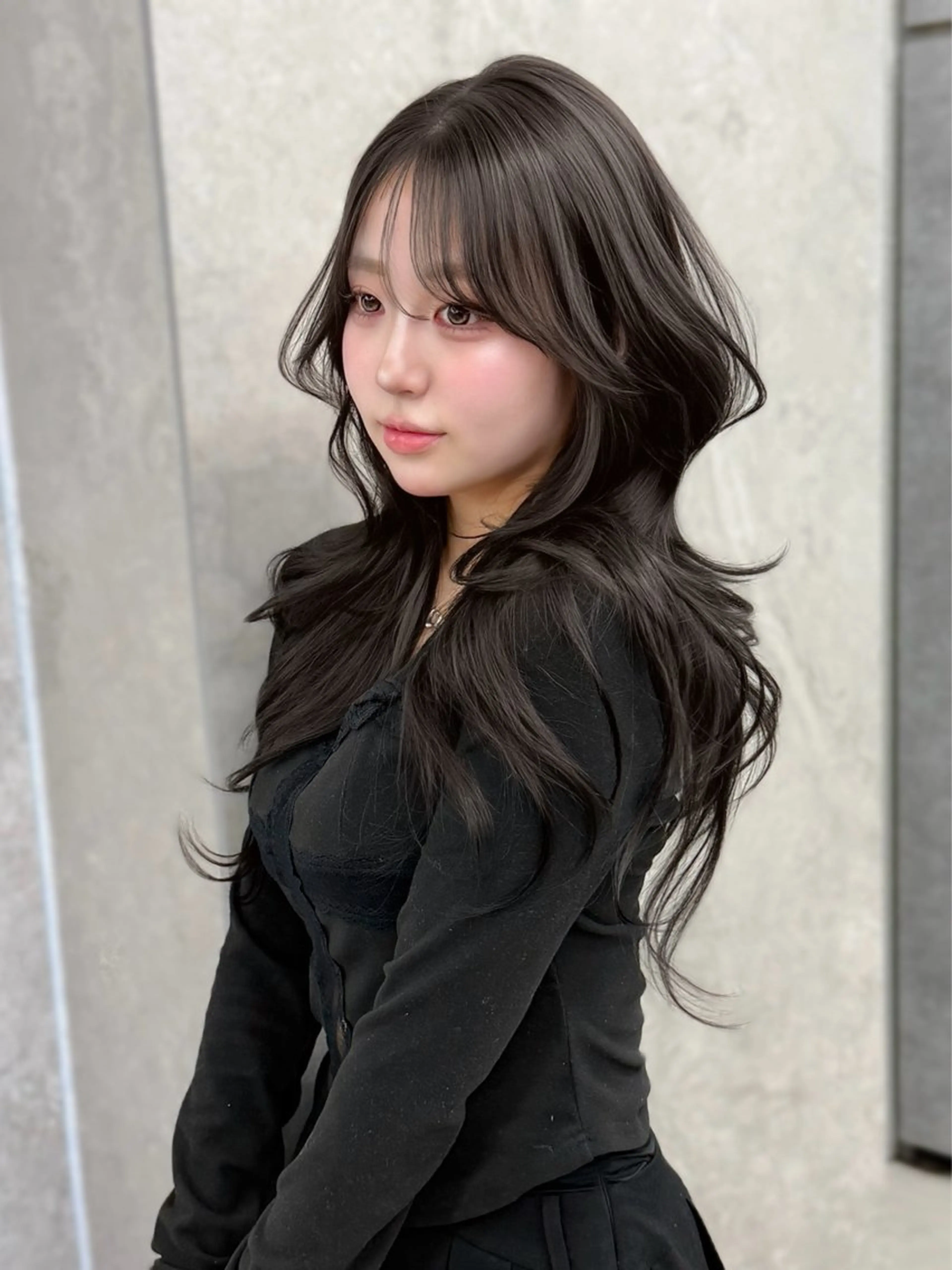 ロング ハイレイヤー レイヤーカット カット トリートメント kiti所属・chii /kitiのヘアスタイル