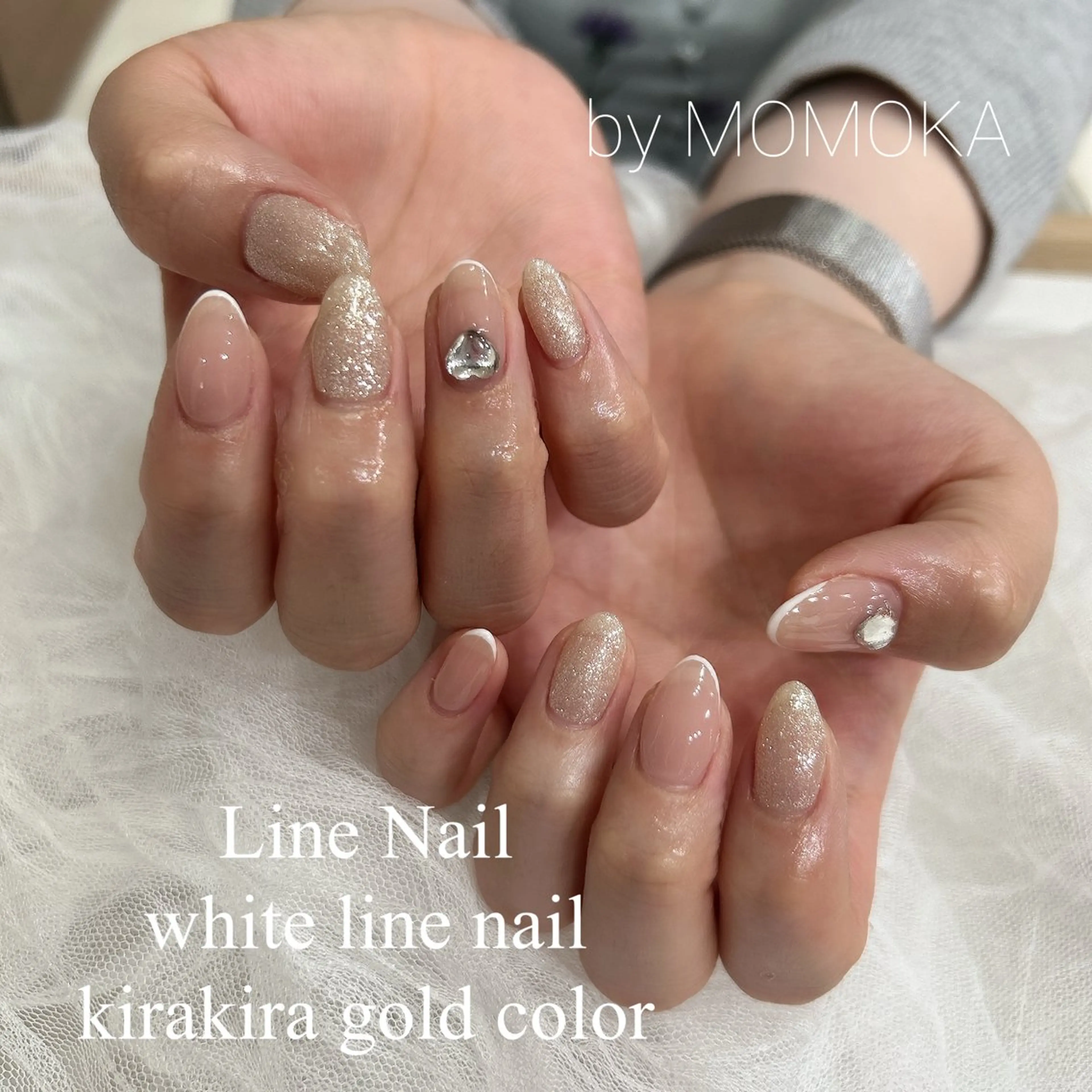 ネイル フレンチネイル ハンドネイル momoka_nails所属・Momo Nailsのネイルデザイン