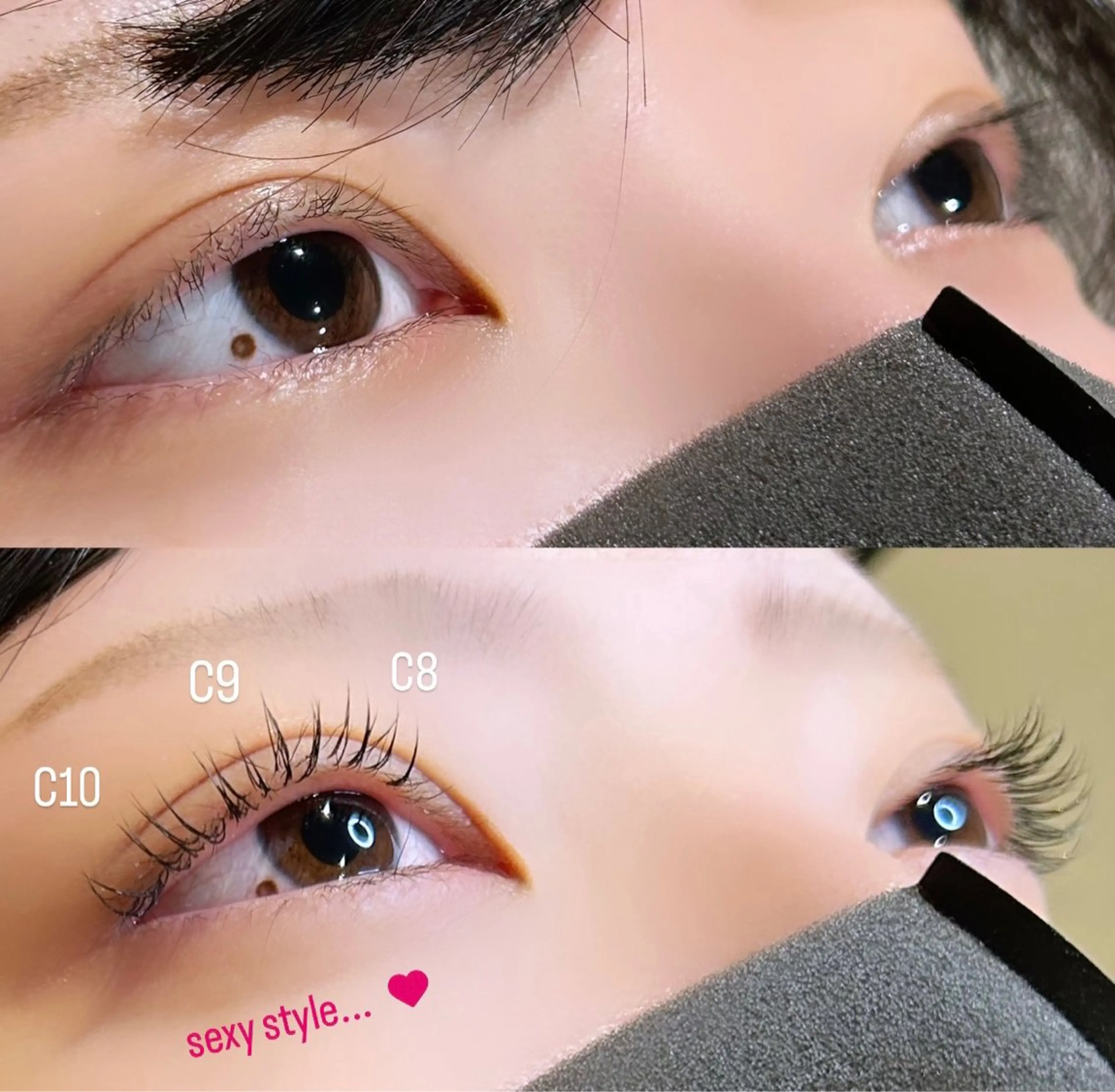 マツエク・マツパ セクシー 🩷ྀི中村 ほのか🧸🌷のマツエク・マツパデザイン