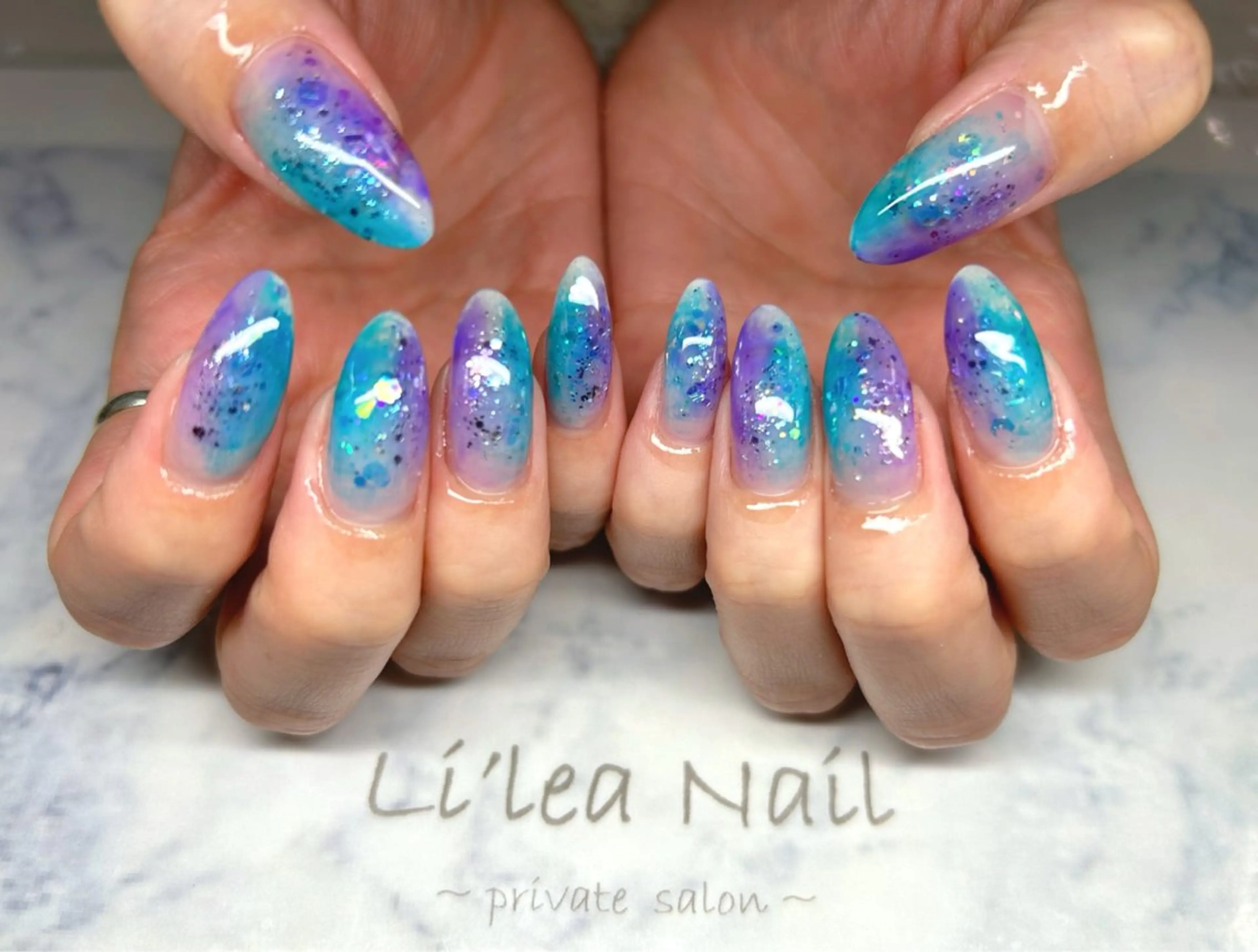 ネイル ハンドネイル Li'leaNail AINAのネイルデザイン