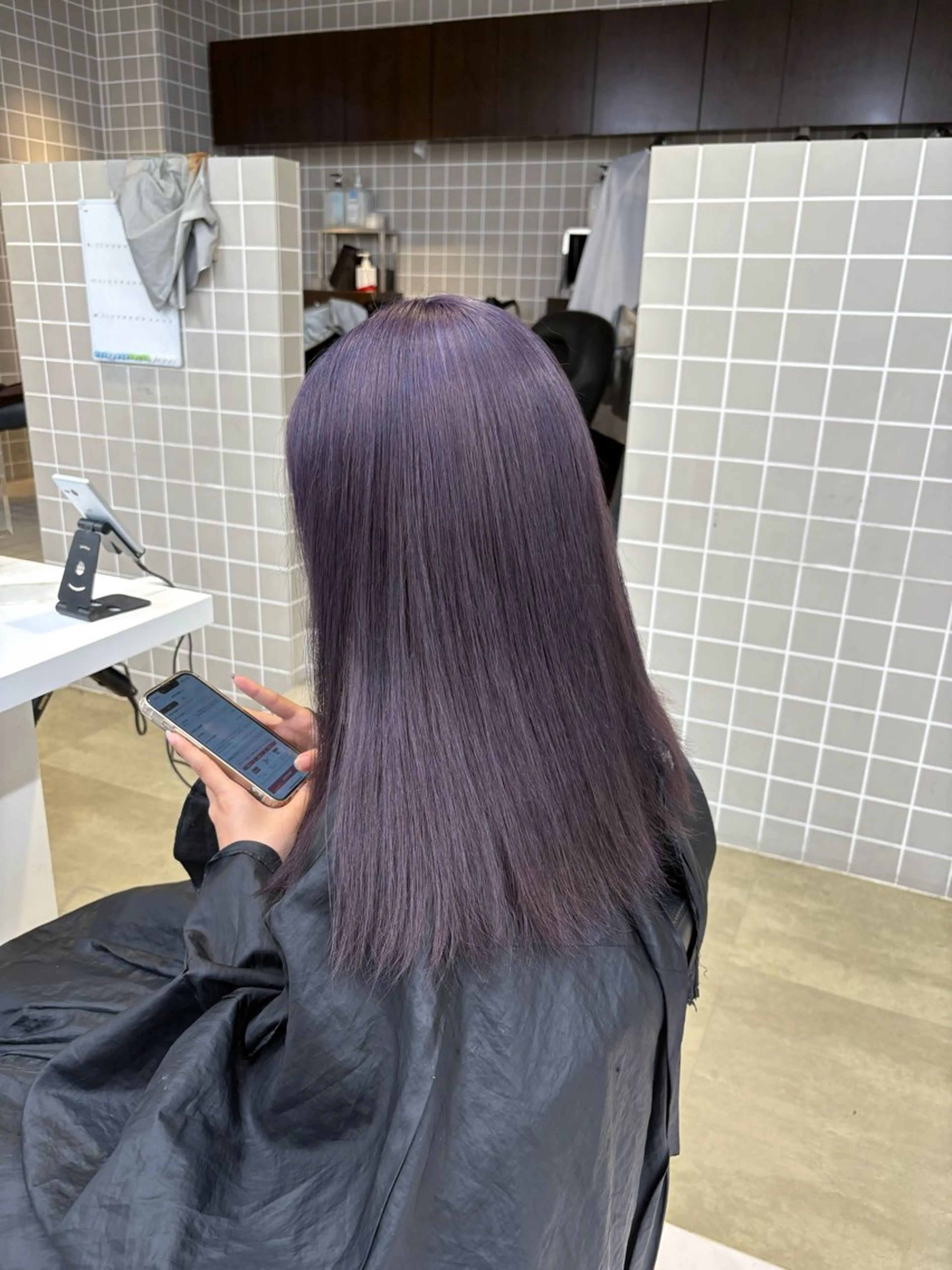 カラー ヘアカラー トリートメント 透明感ベージュ🤎 ナチュラルレイヤーのヘアスタイル