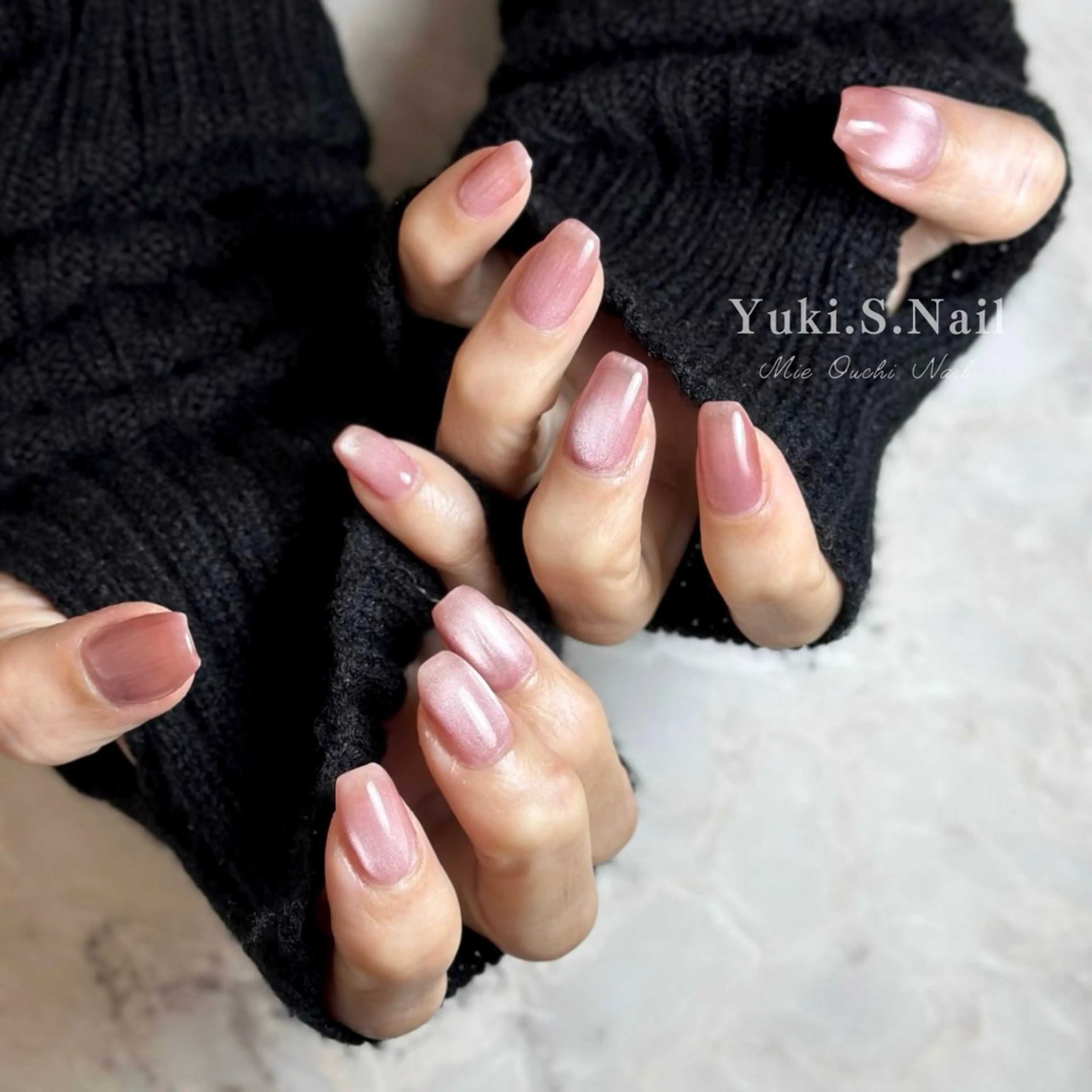 ミディアム 韓国風ヘア Yuki S.Nailのネイルデザイン