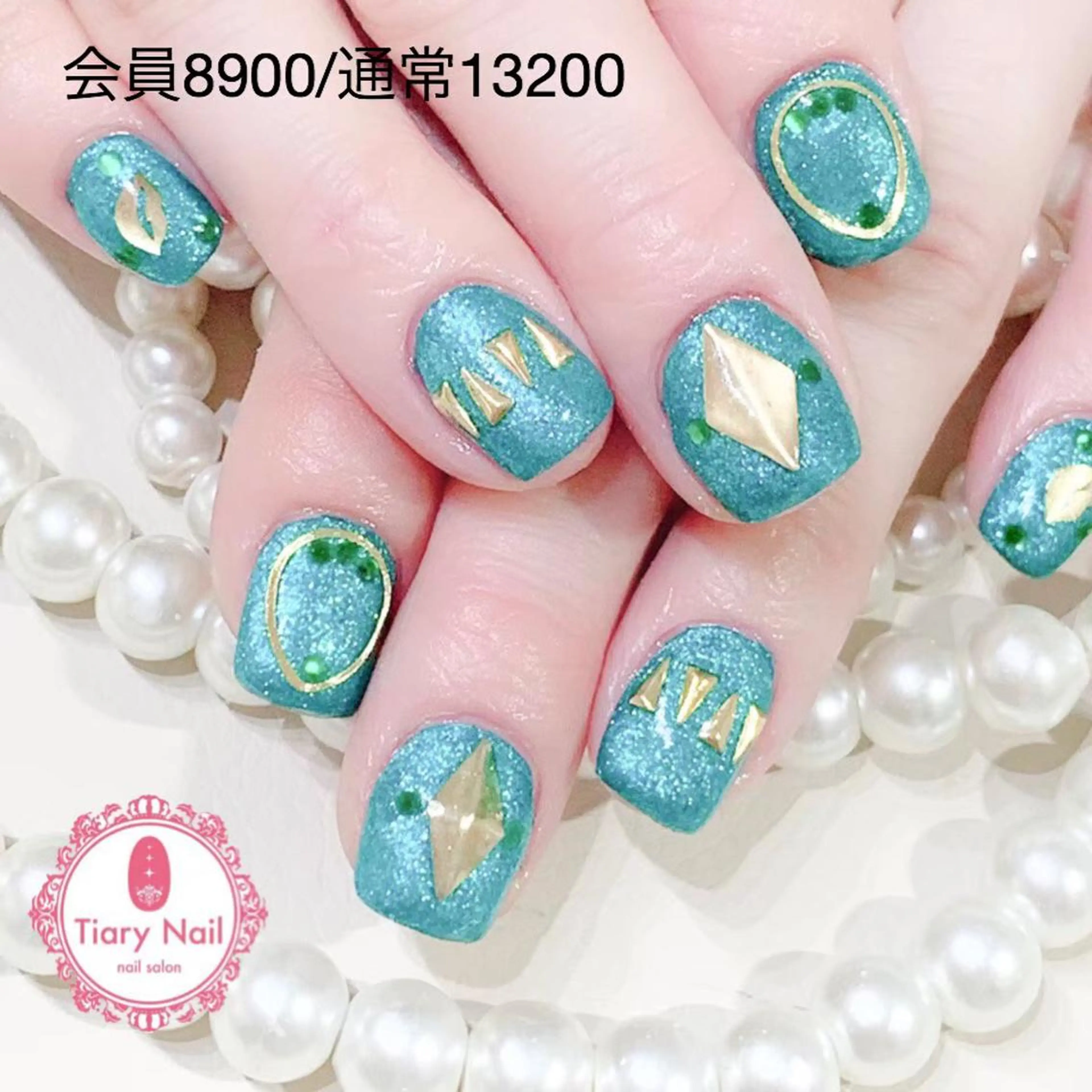 ネイル 💗🪽Tiary Nail🪽💗のネイルデザイン