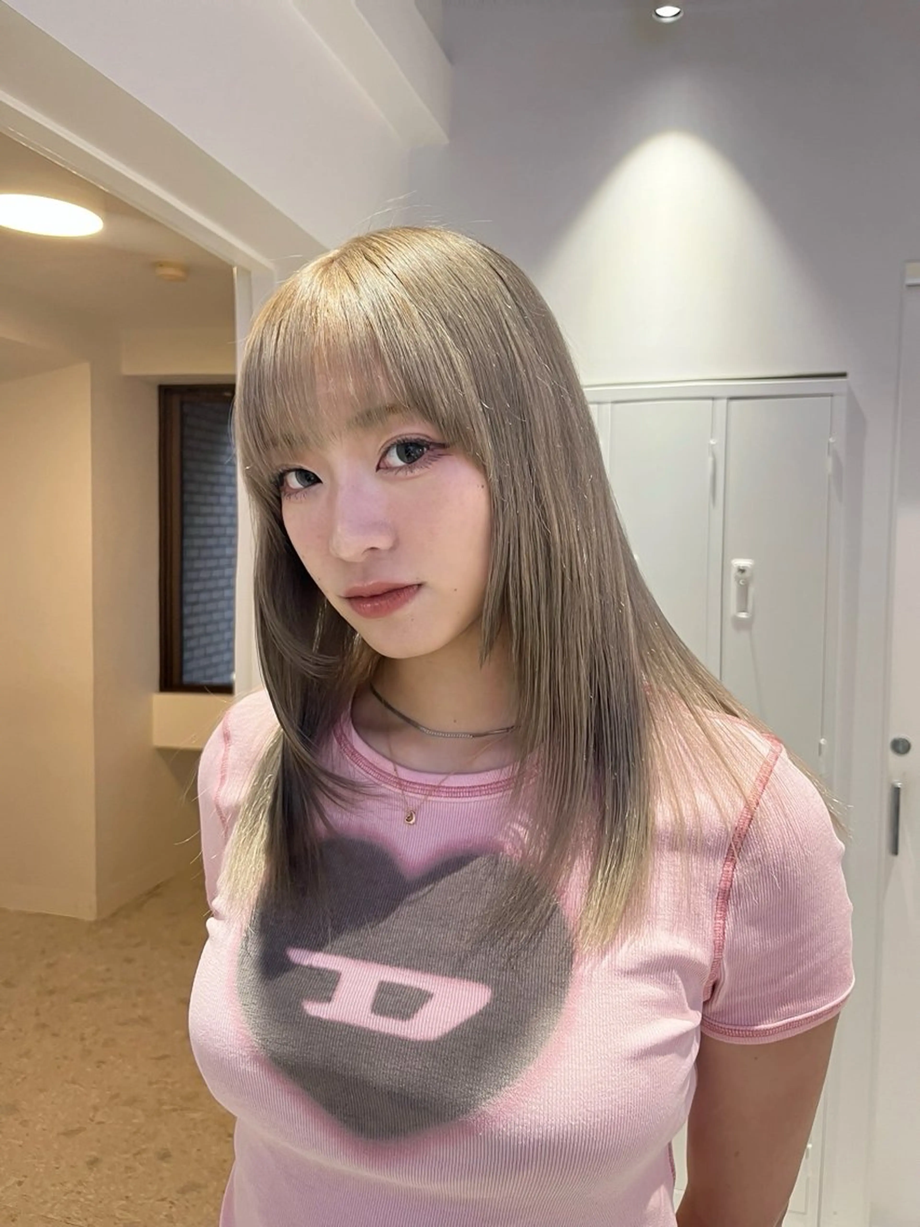 bleach + color + 2step treatmentの写真