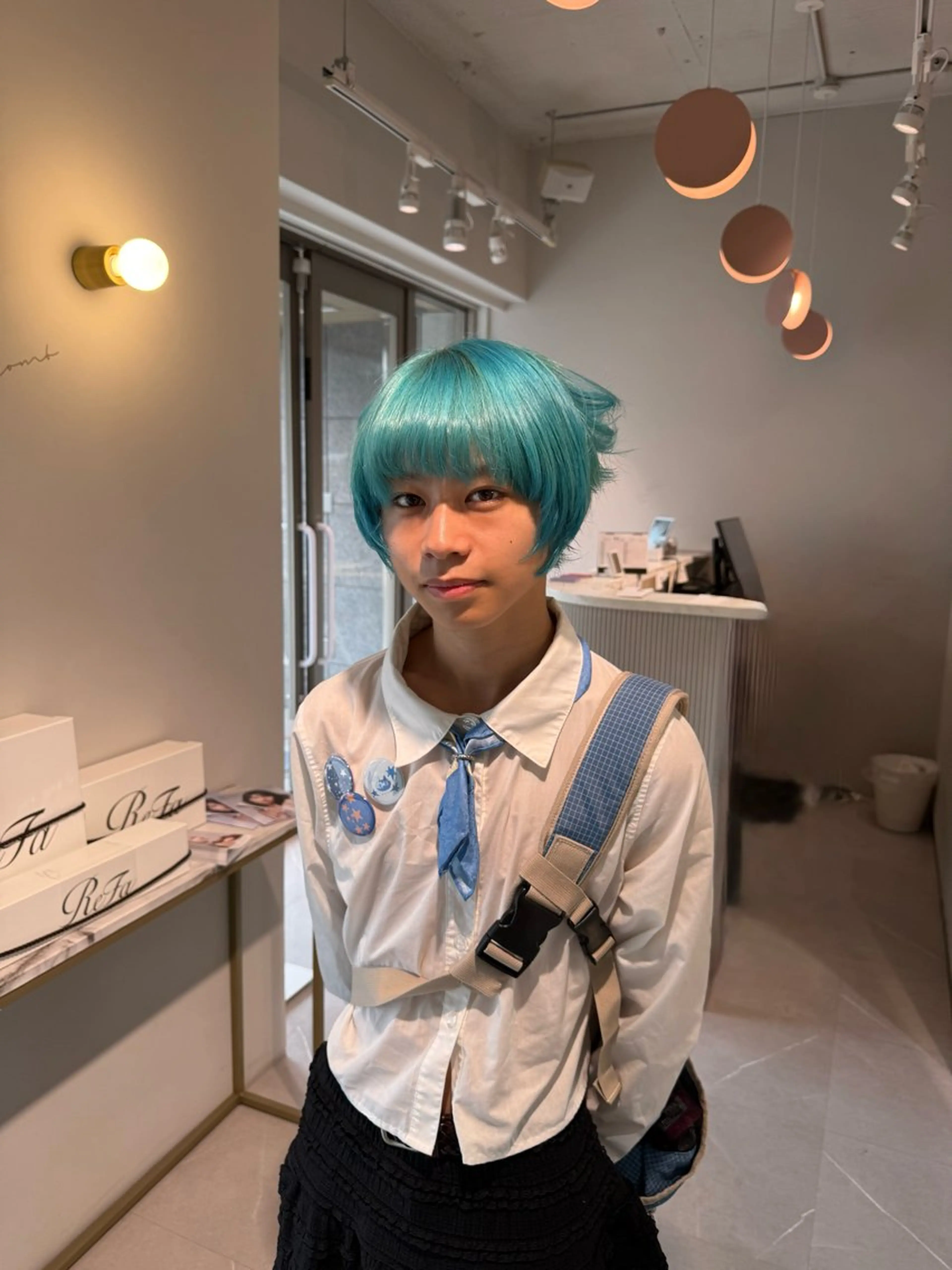 ブリーチでしか出せない透明感ダブルカラー✨️の写真