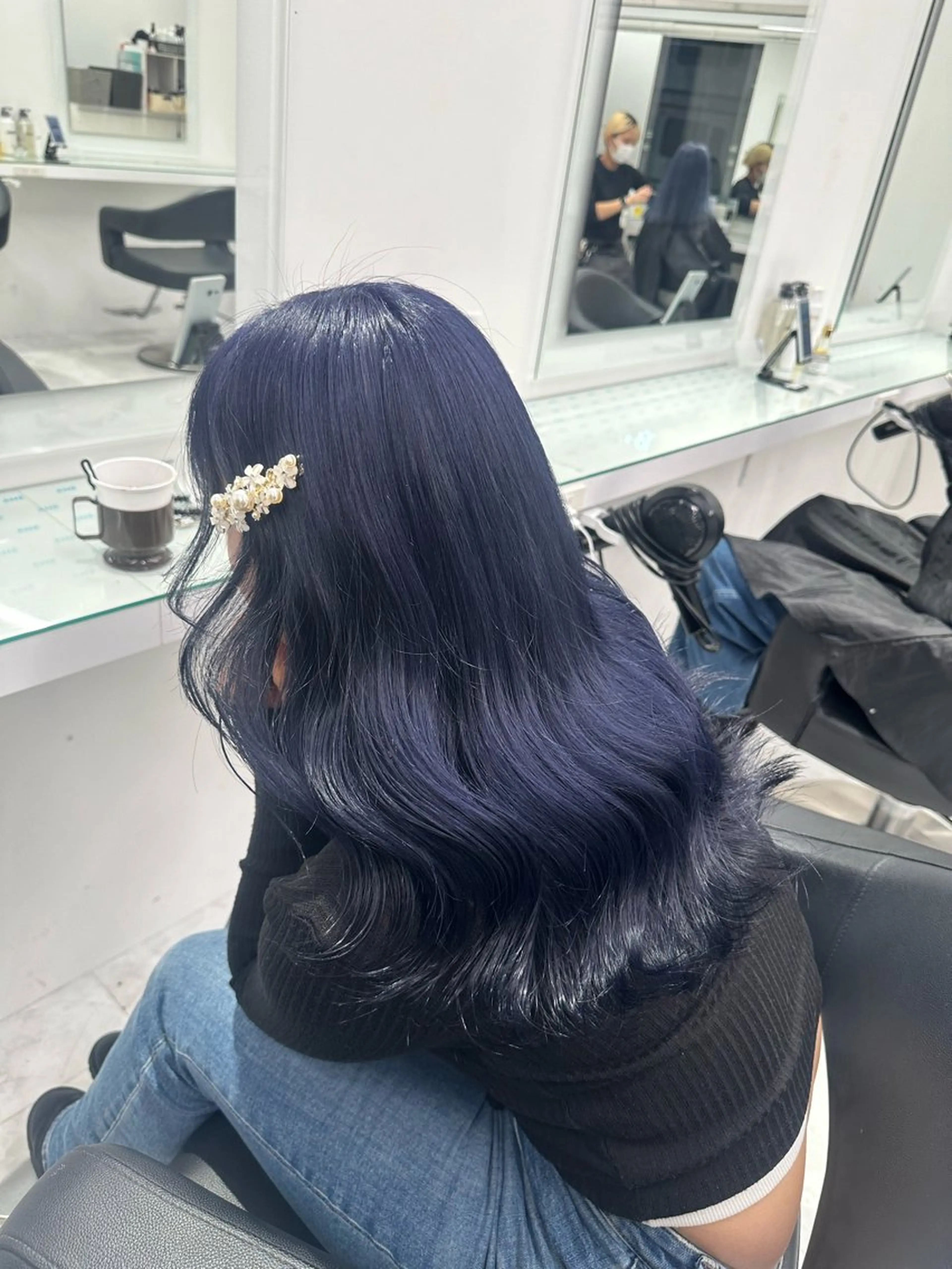 カラー La fith hair　pur茶屋町店所属・momoka/茶屋町 /艶髪カラーのヘアスタイル