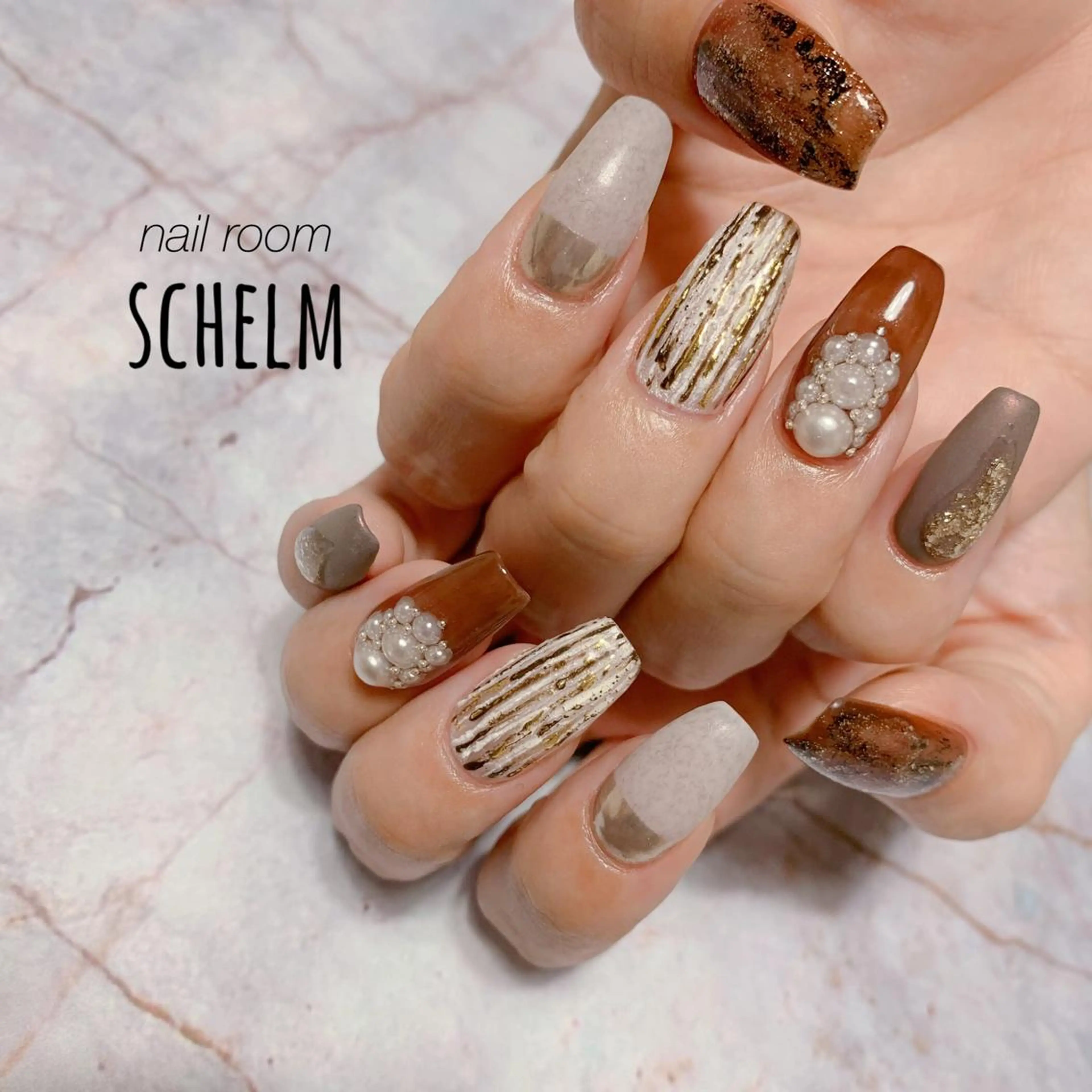 ネイル ハンドネイル nail room シュレムのネイルデザイン