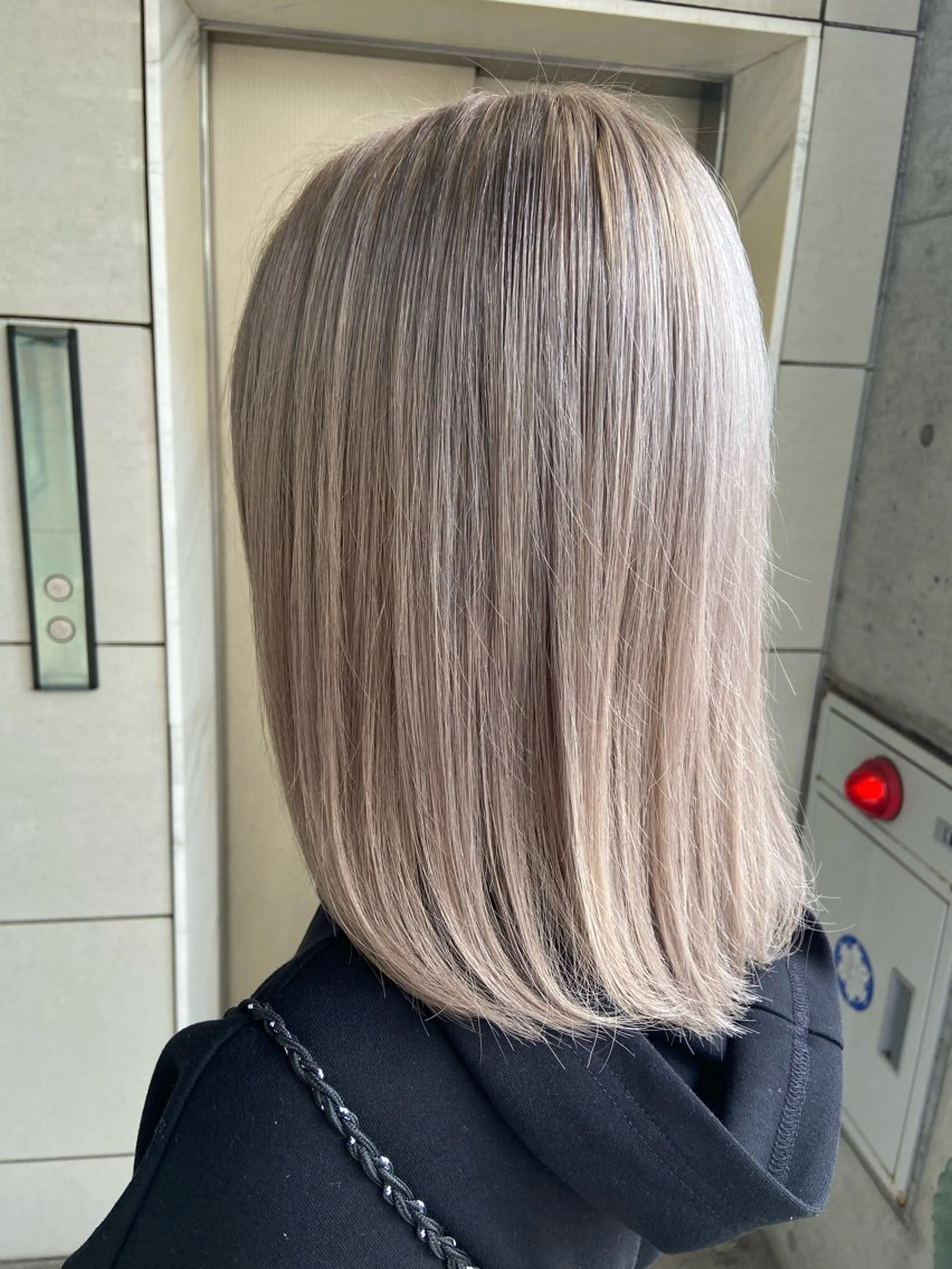 ショート カラー ヘアカラー トリートメント 🧸プルエクステ❤︎ ネイルKAO🧸のヘアスタイル