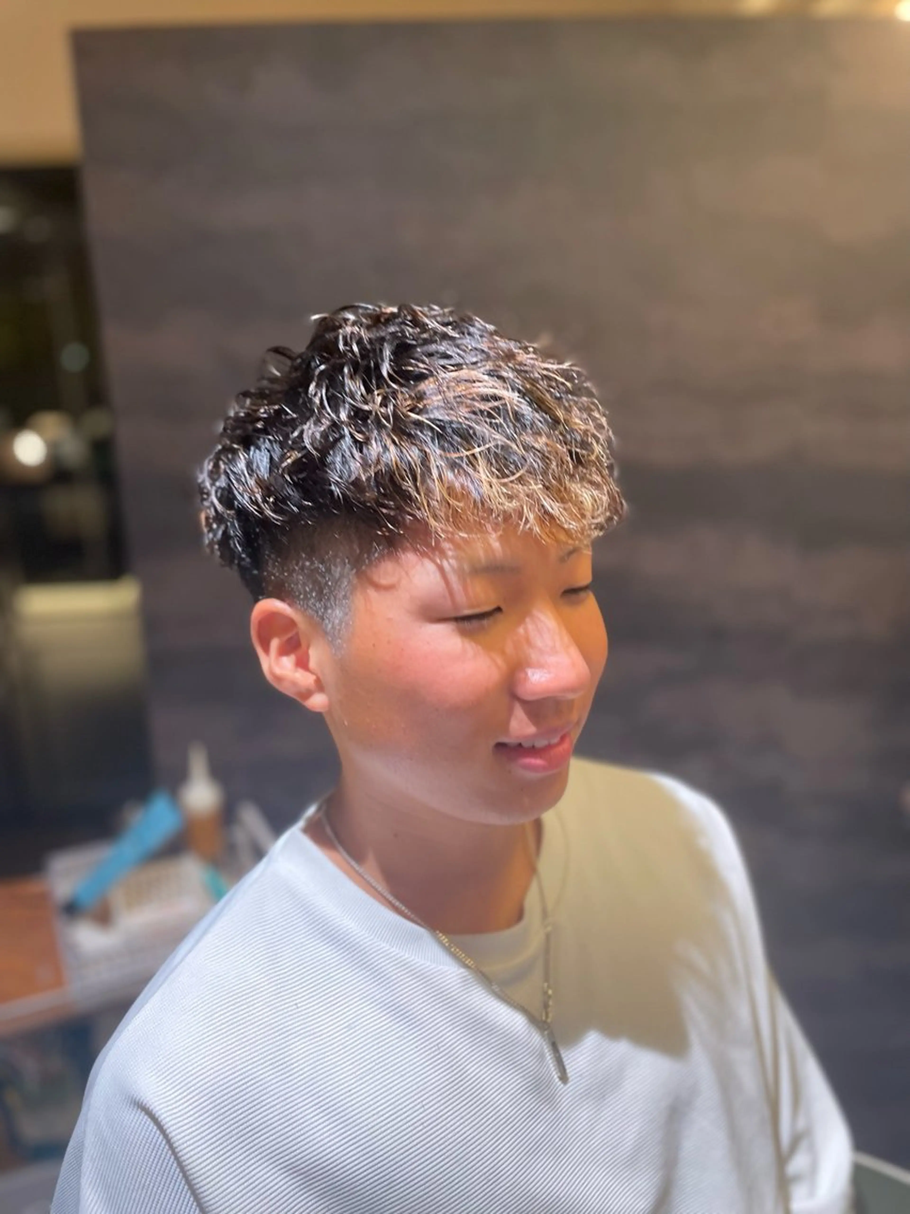 メンズ LoRE hair coordinate 京都駅前店所属・島田 龍生のヘアスタイル