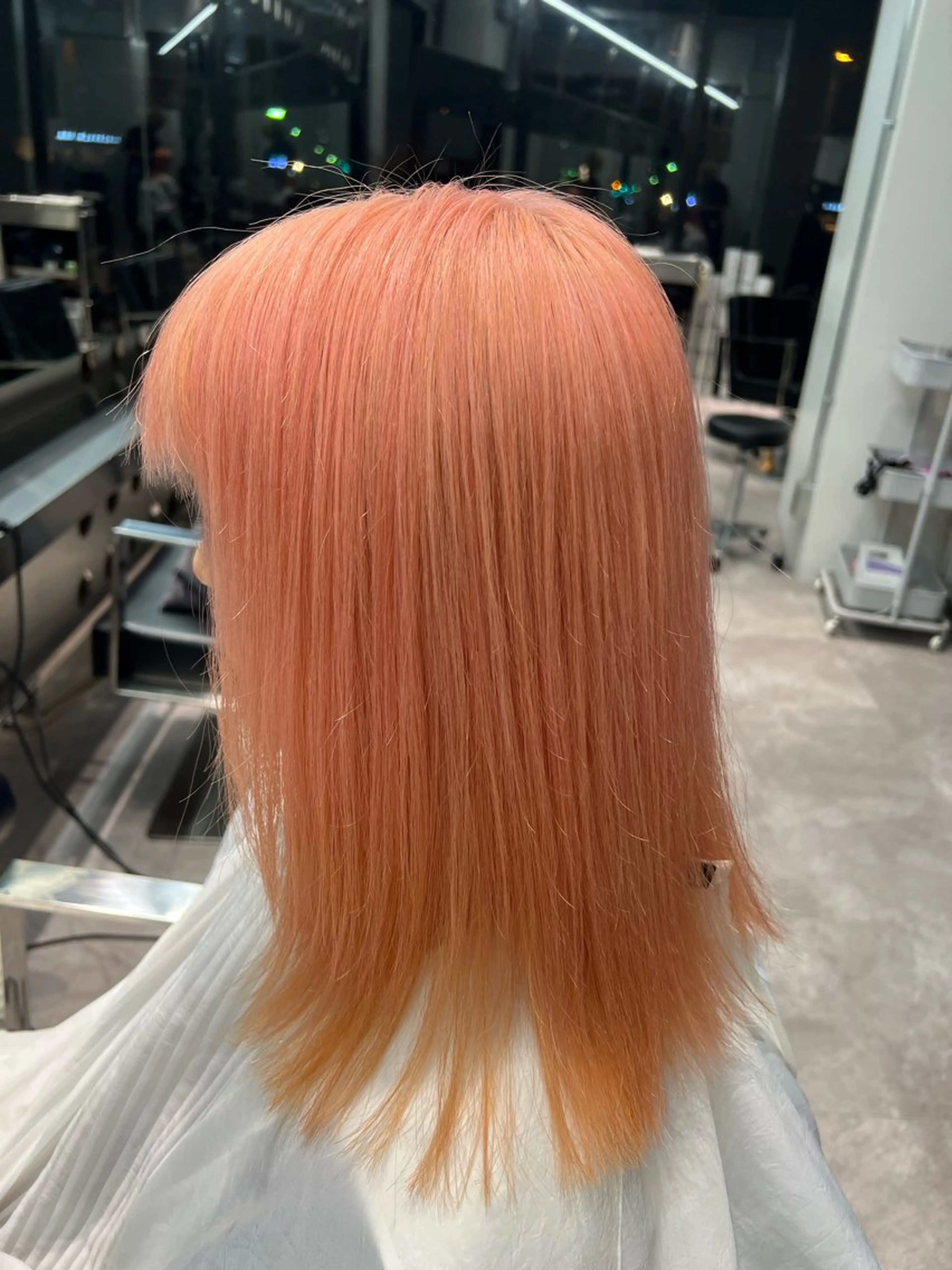 ミディアム 堀江 /木下椋麻のヘアスタイル