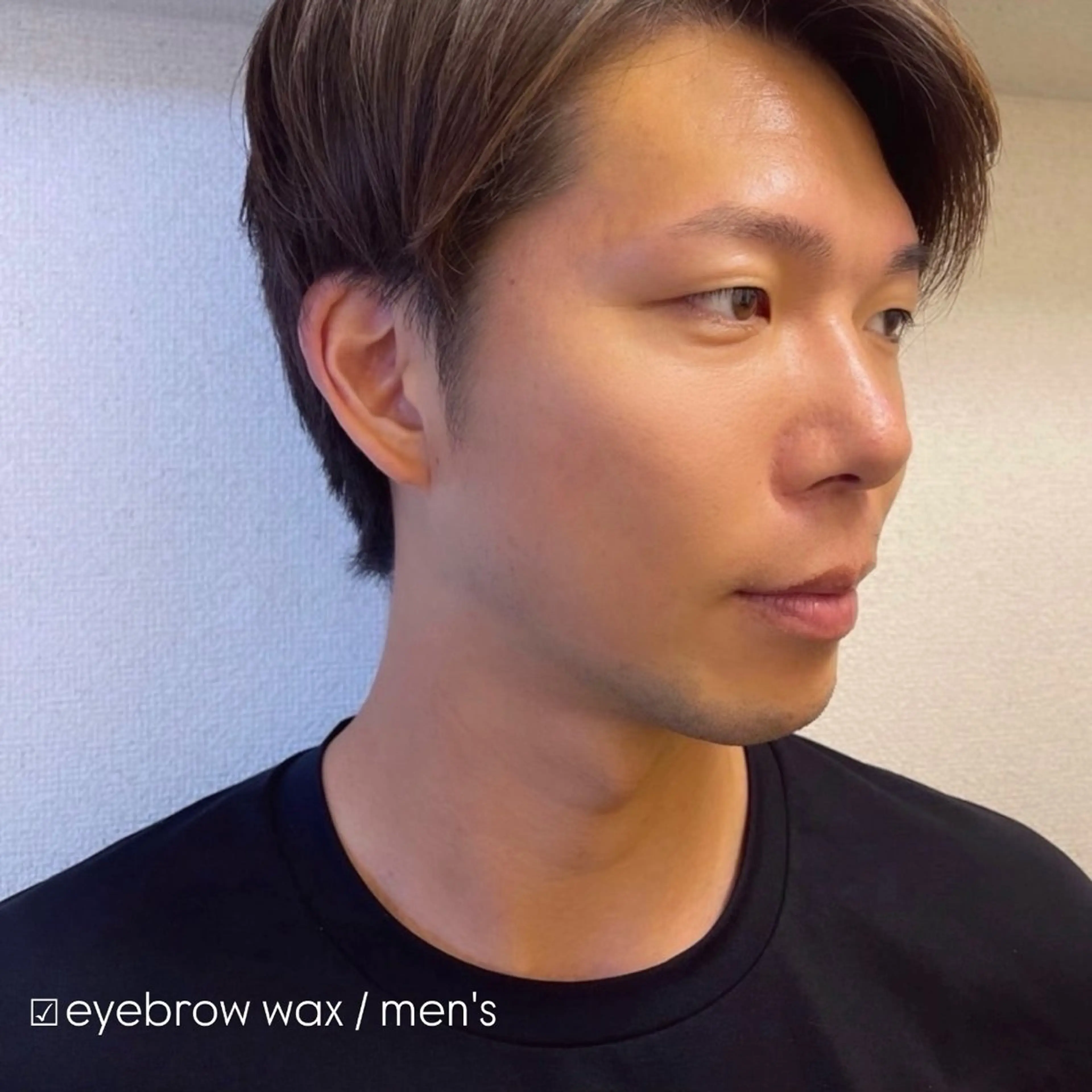 メンズ アイブロウ ワックス脱毛 その他(アイブロウ) 【ena】恵比寿/ chiba 💈のマツエク・マツパデザイン