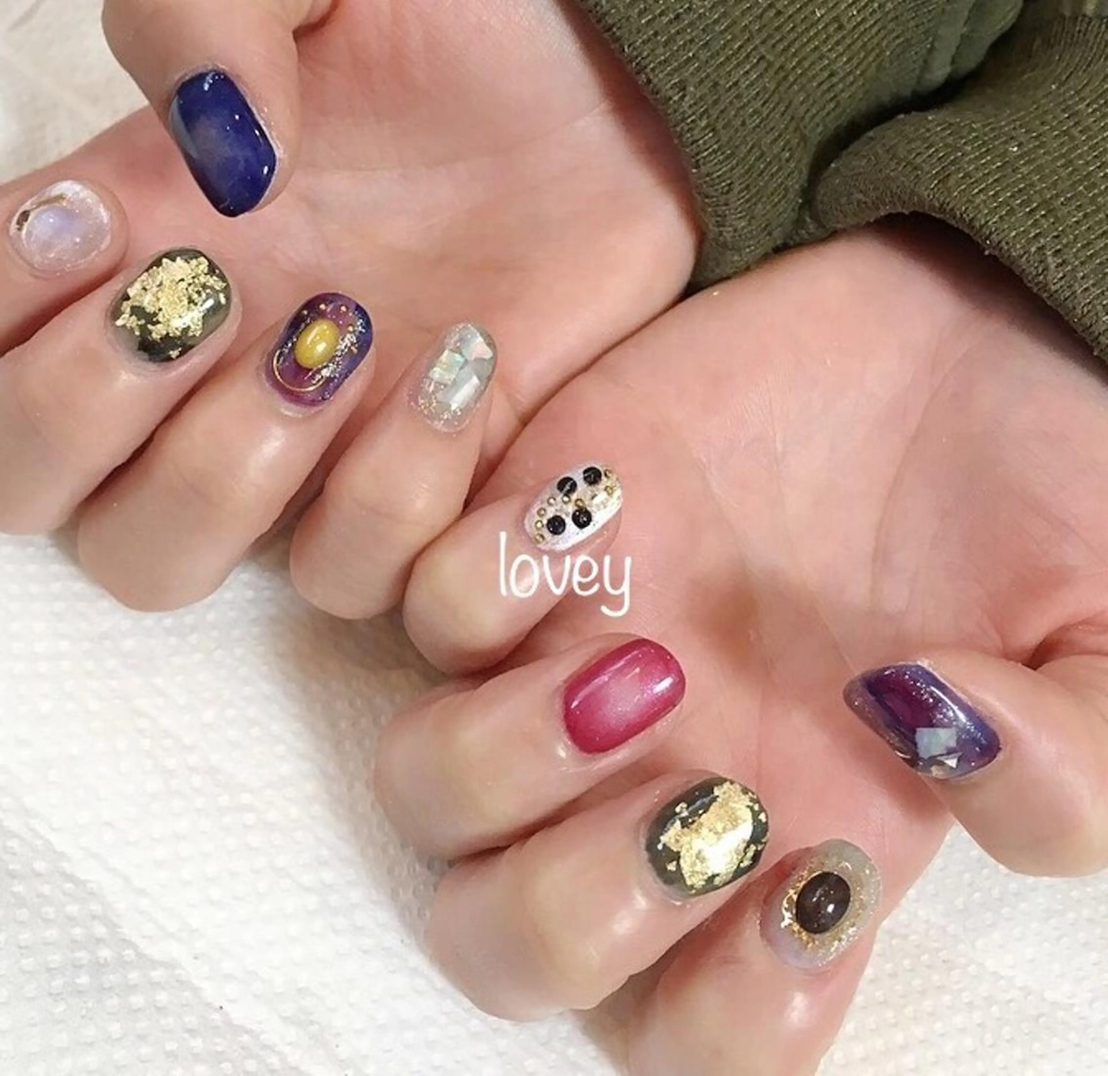 ネイル プライベートサロン loveyのネイルデザイン