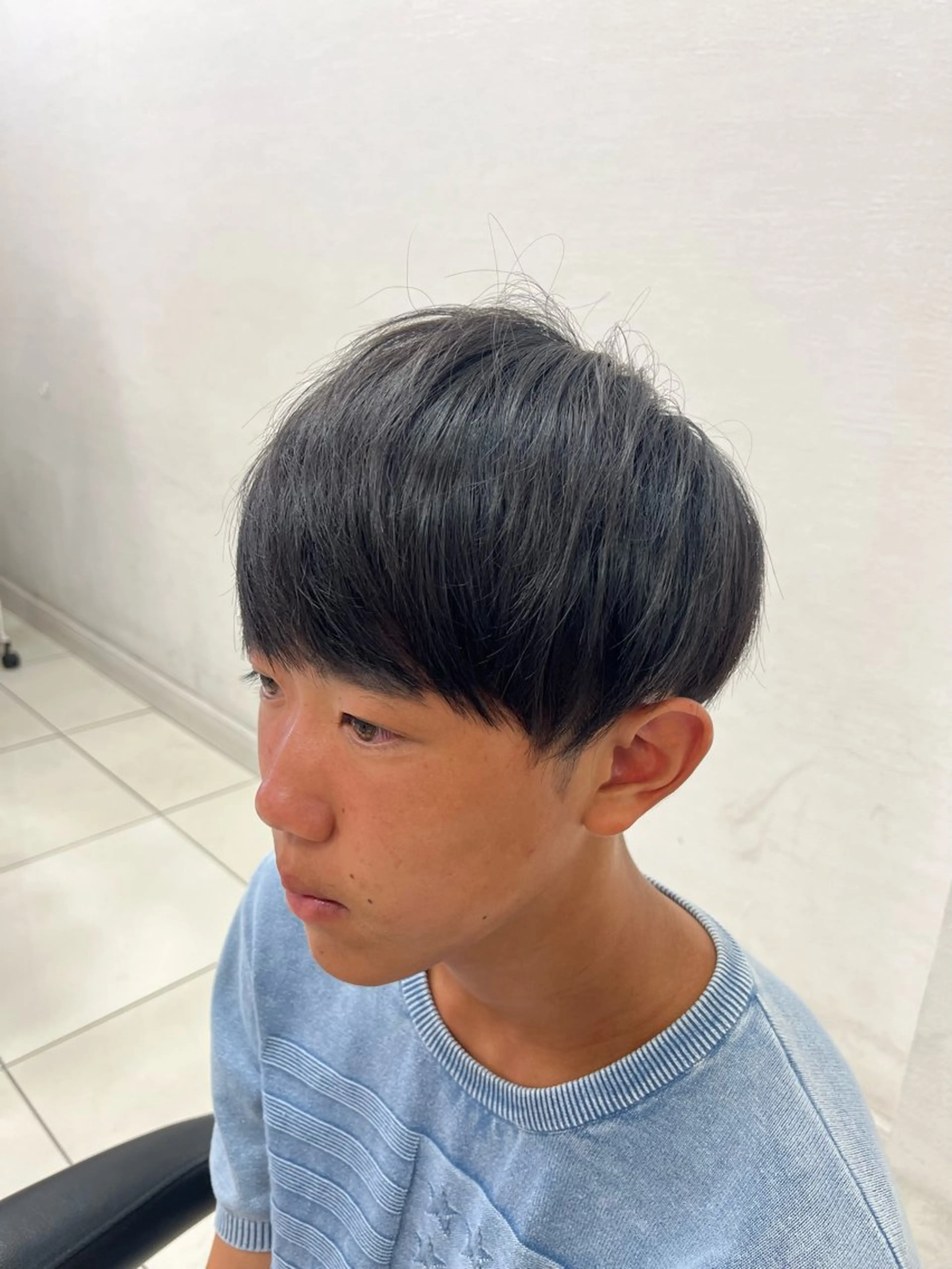 メンズ マッシュ カット バレイヤージュ/ヘア アレンジ/shionのヘアスタイル