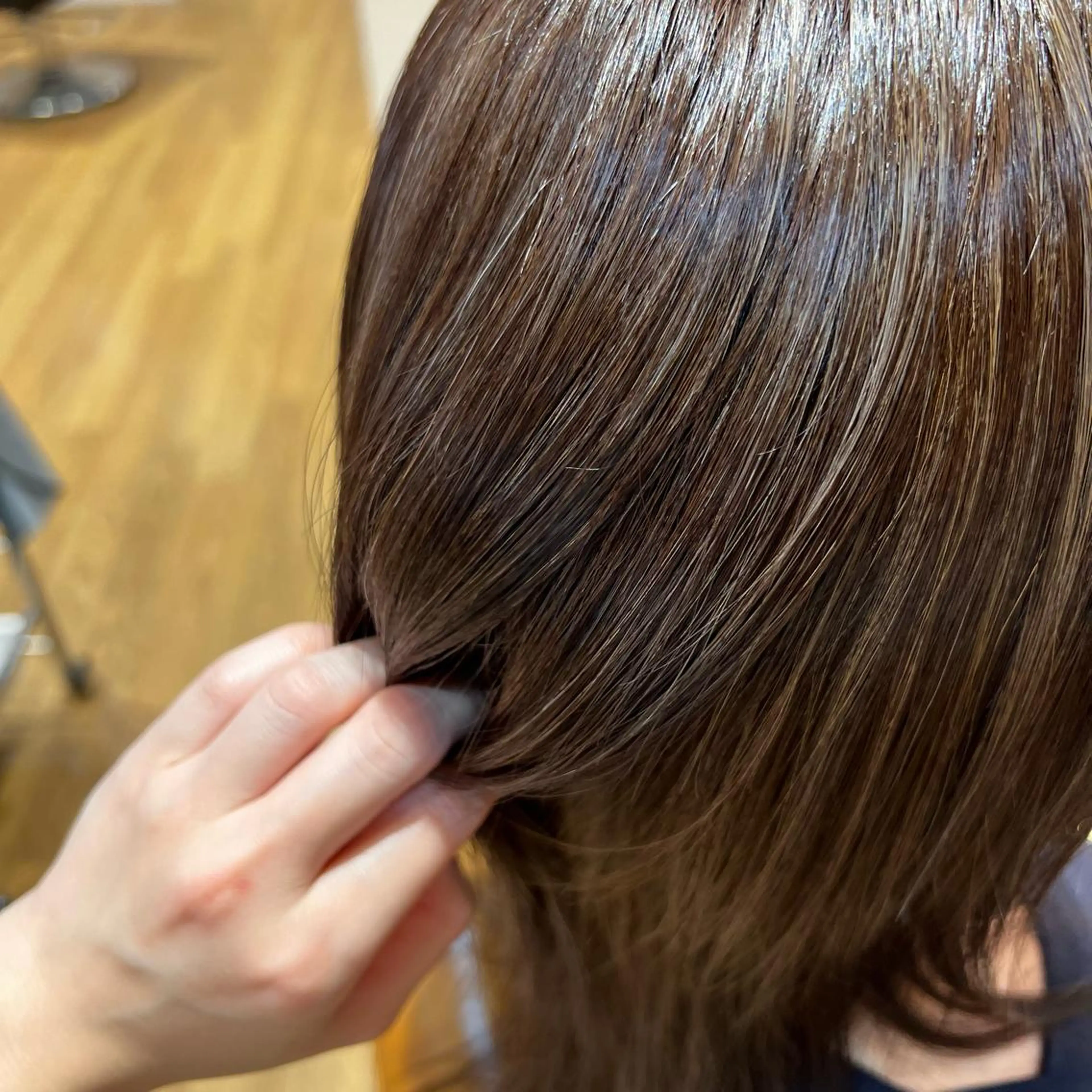 ミディアム カラー ハイライトカラー ハイライト Lita所属・Lita KANAのヘアスタイル