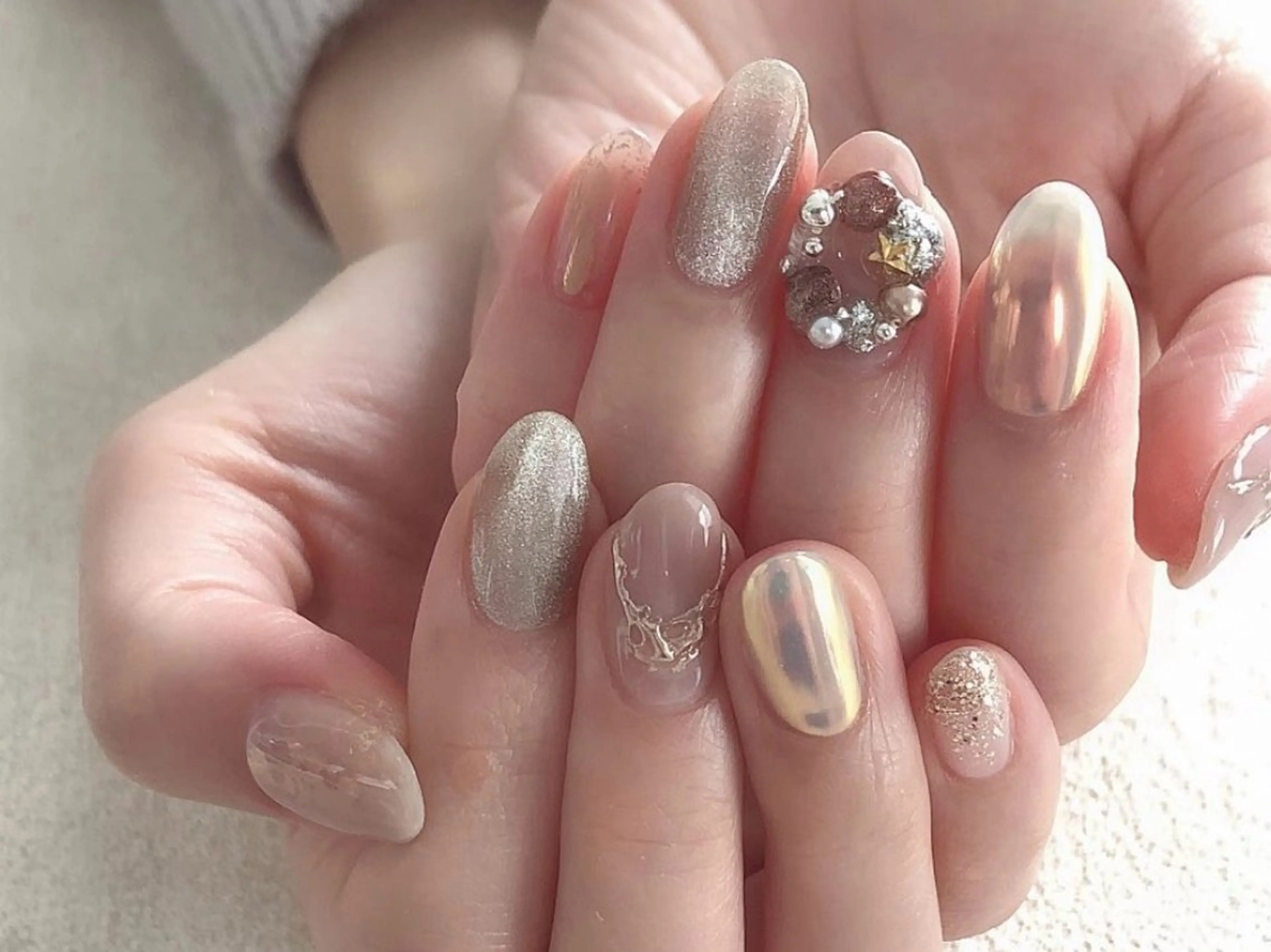ネイル アートネイル ハンドネイル ハンドケア LI’A NAIL SALON所属・LIAnail MOEのネイルデザイン