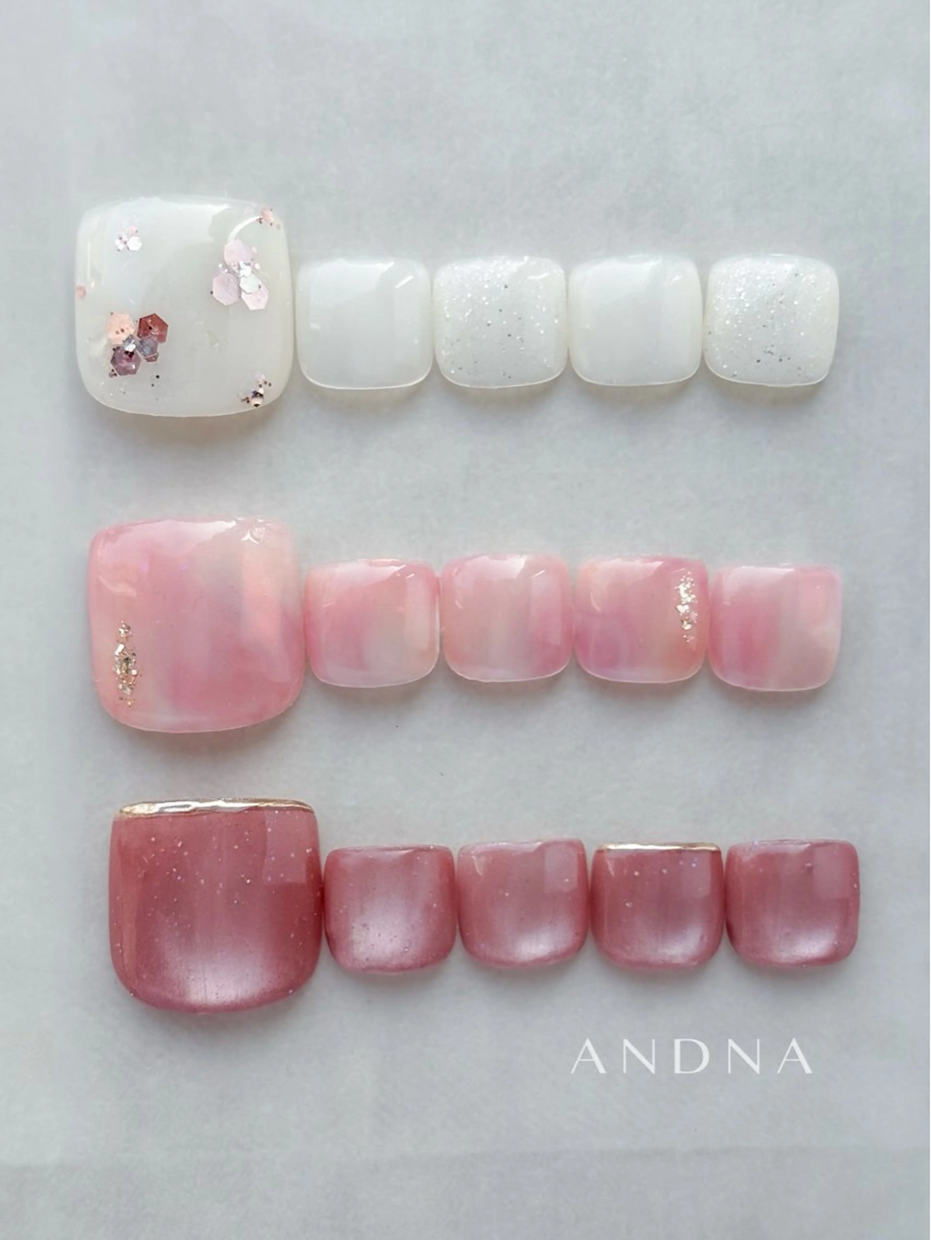ネイル フットネイル Kinuko / ANDNAのネイルデザイン