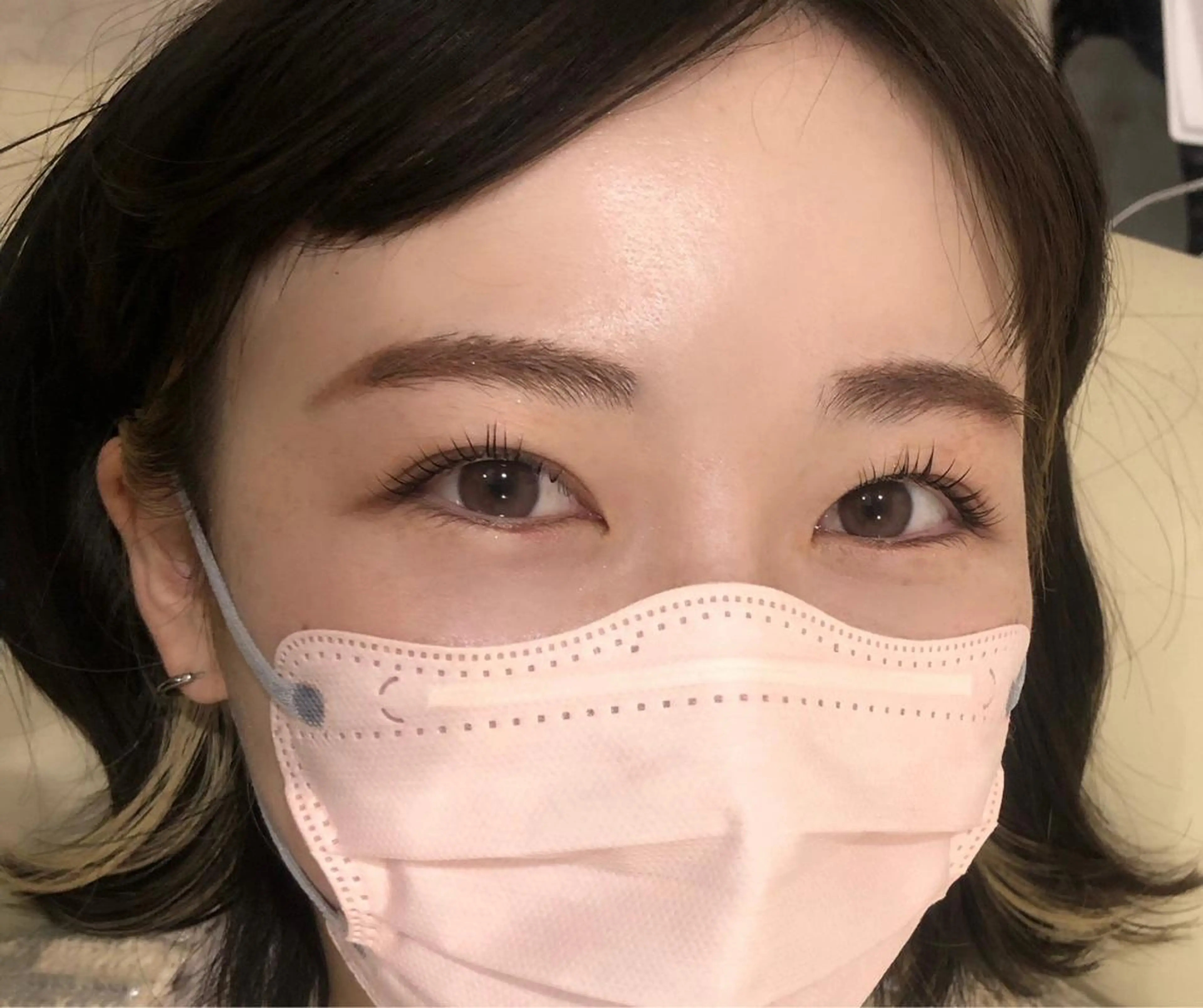 ネイル マツエク・マツパ アイブロウ 眉カラー 韓国風マツエク パリジェンヌラッシュリフト まつげパーマ ワンホンマツエク ハンドネイル フットネイル ハンドケア Nail&eye Belire 新宿のネイルデザイン