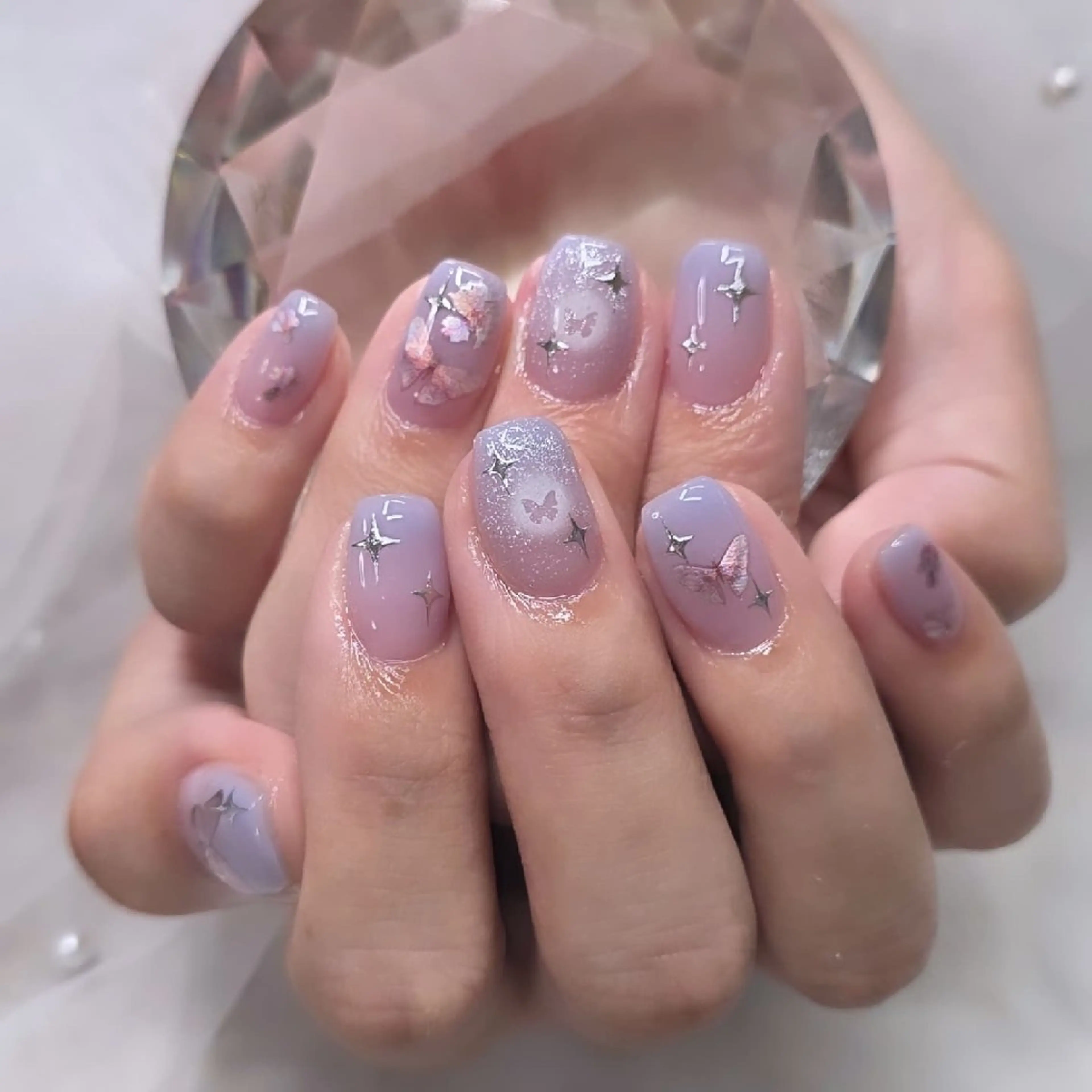 ネイル グラデーション nailsalon glow sayaのネイルデザイン