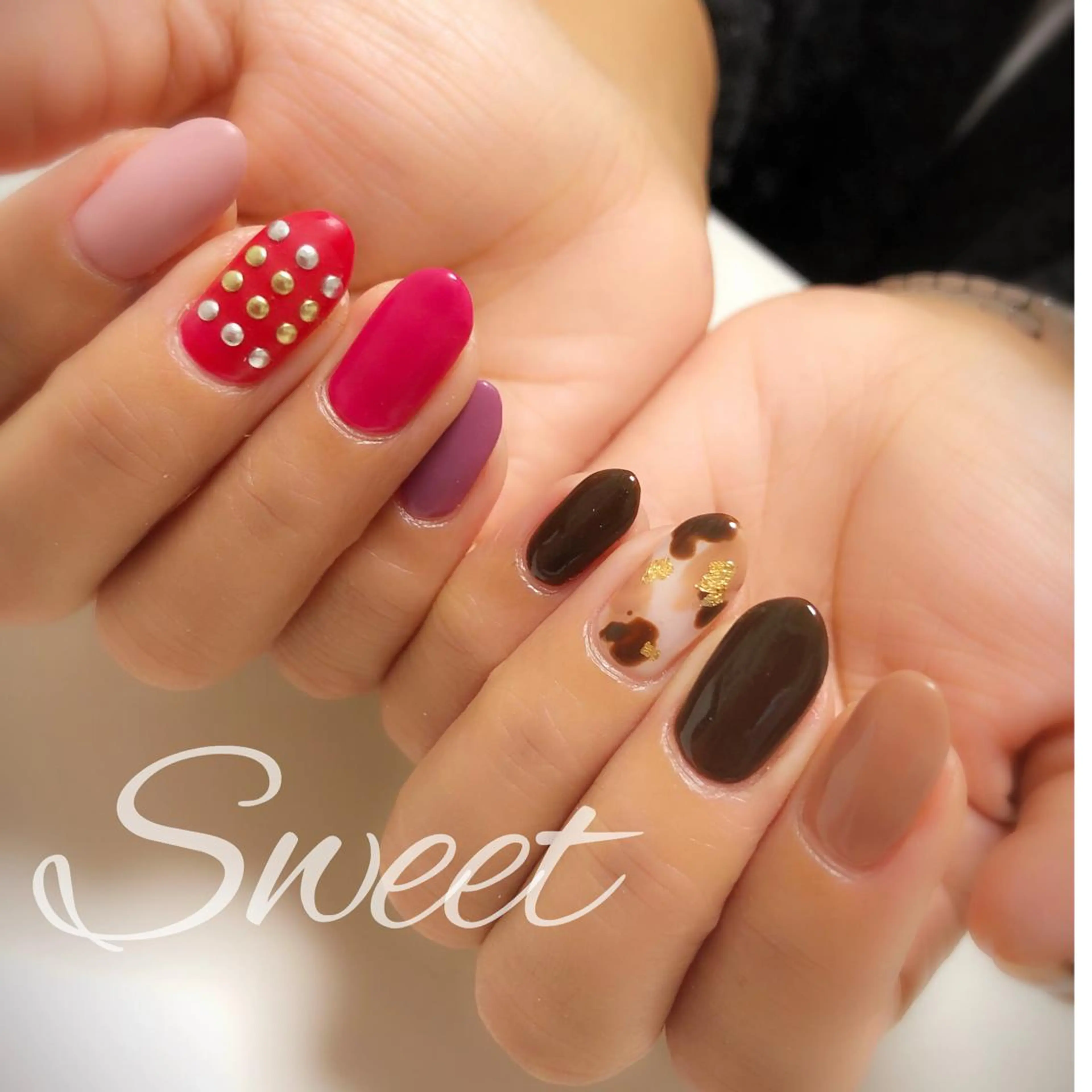 ネイル sweet 仲野陽子のネイルデザイン