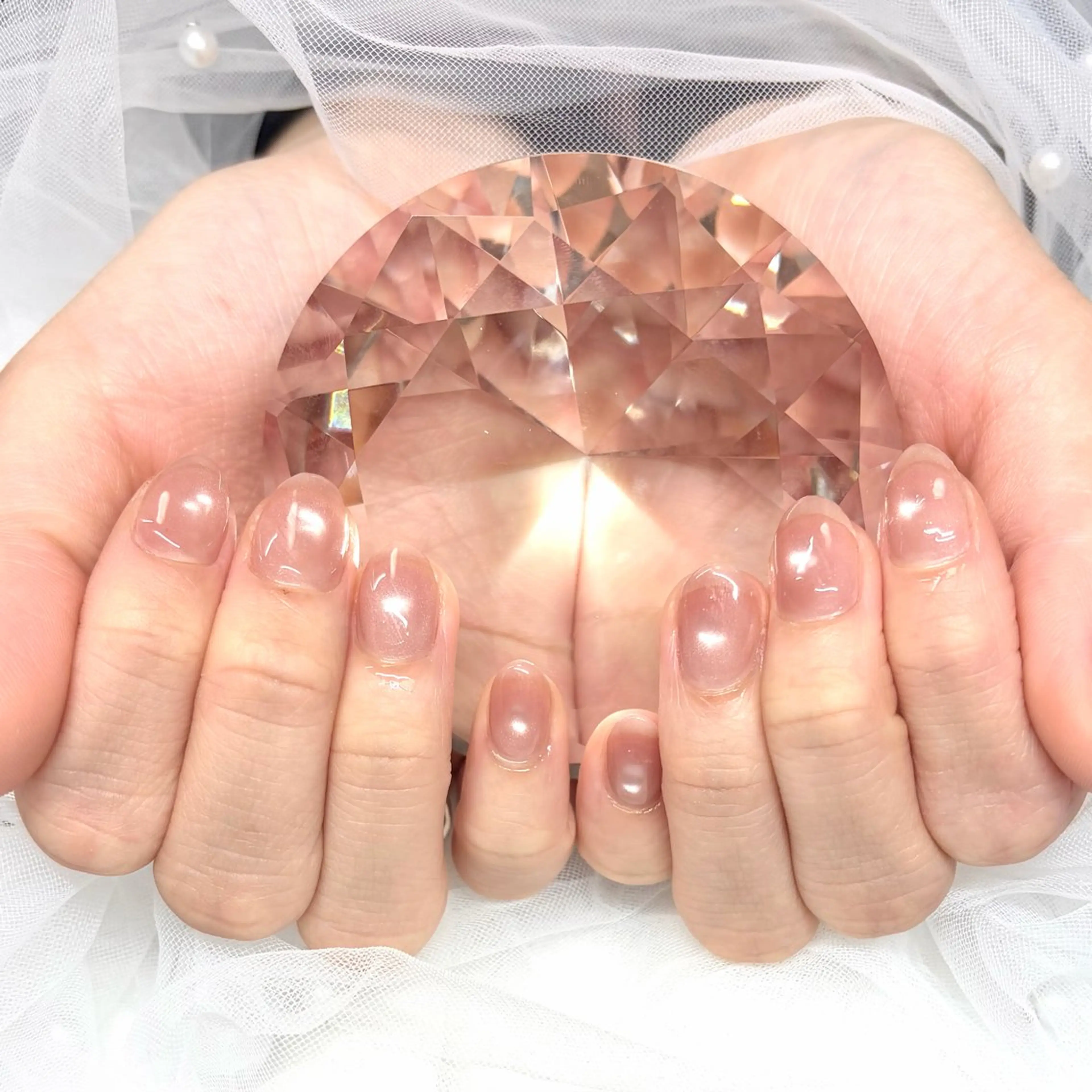 カラー ピンクカラー ハンドネイル KIREI nailsalon所属・KIREI MIYUのネイルデザイン