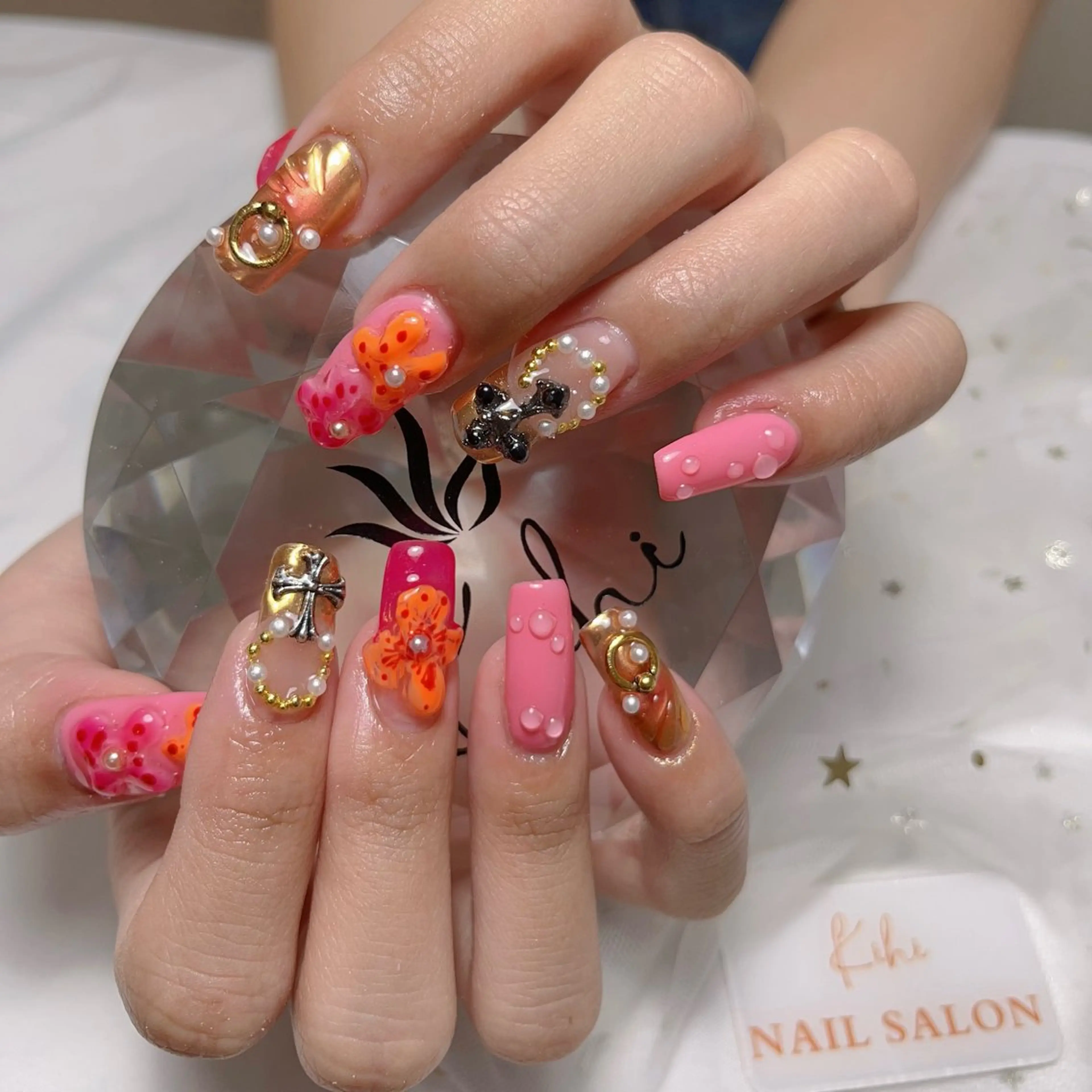 ネイル 持ち込み スカルプネイル 福島 みきのネイルデザイン