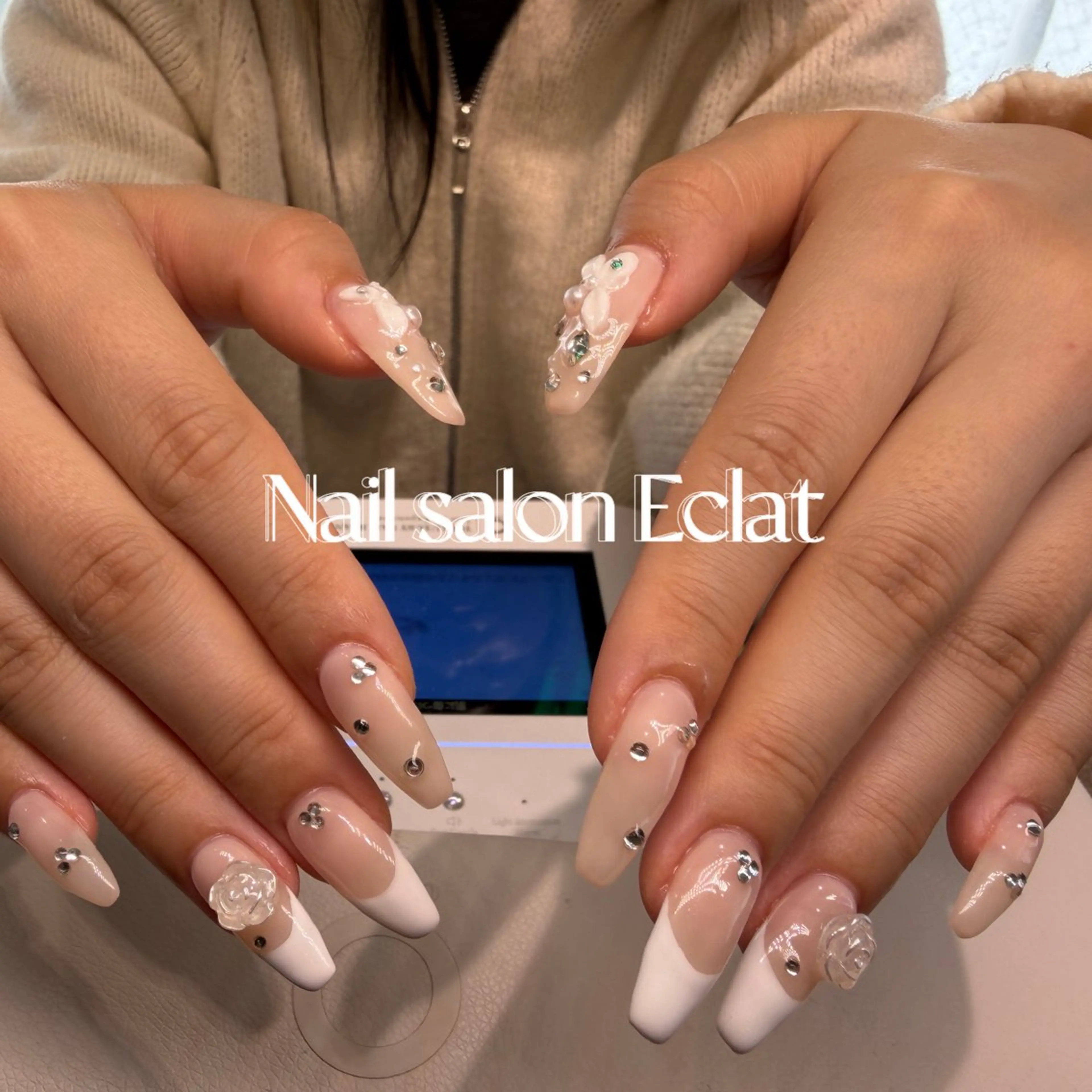 ネイル 持ち込み エクラ はるのネイルデザイン