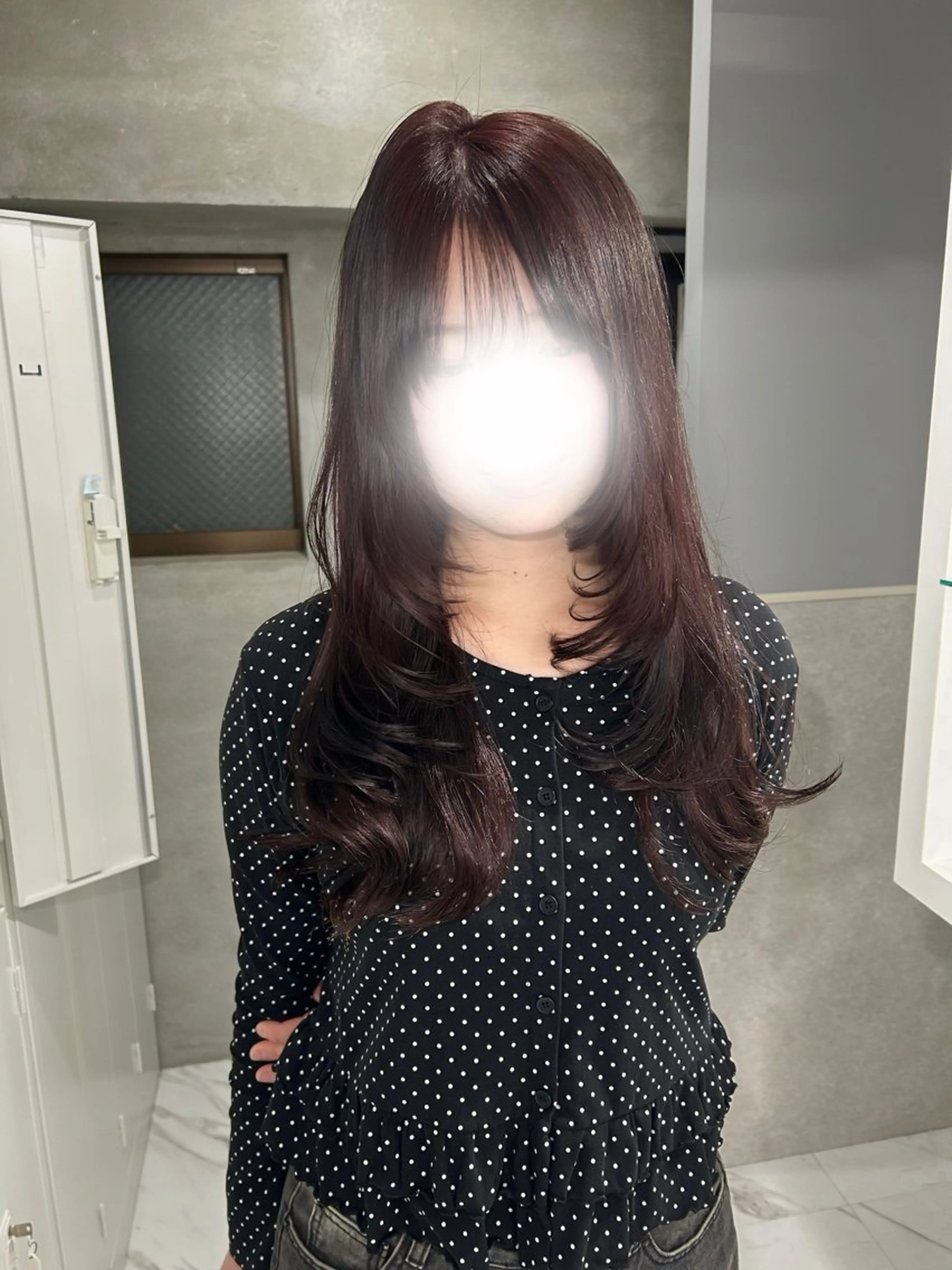 カラー ヘアカラー ️💜akari💜 ハイトーン/レイヤーのヘアスタイル