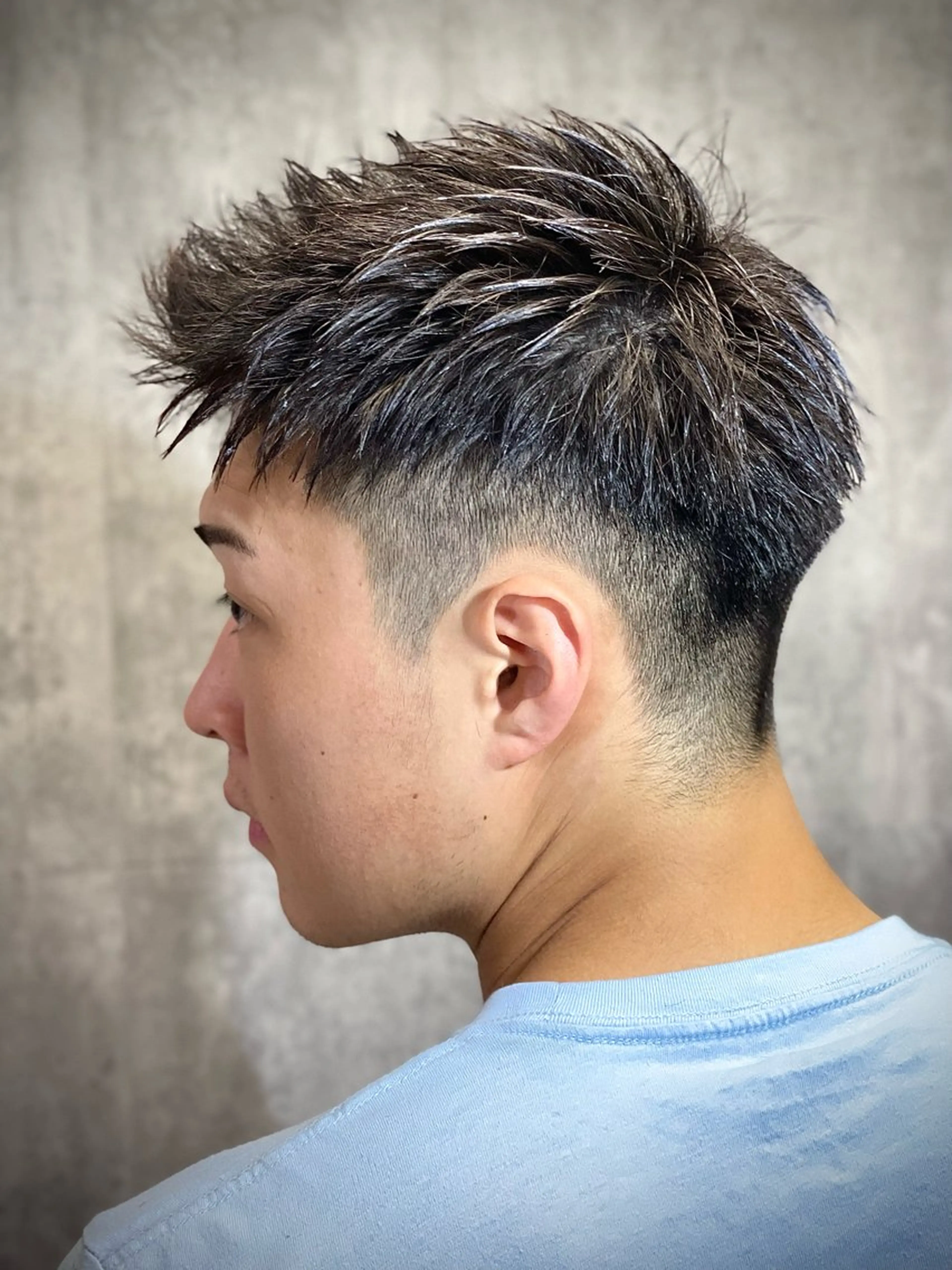 ショート メンズ 浅見 天翔のヘアスタイル