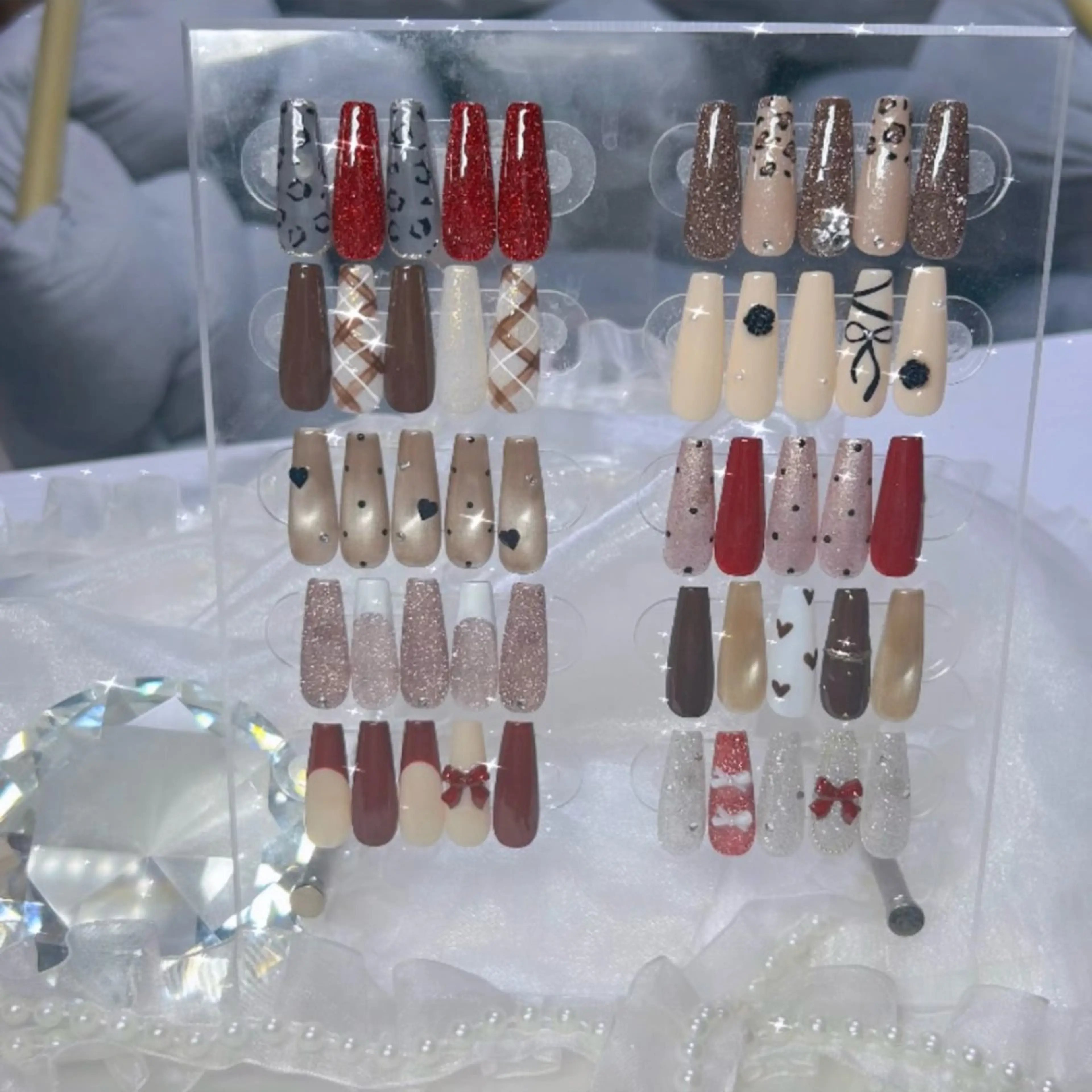 ネイル ラメ(グリッター) ハンドネイル Li'a nail.のネイルデザイン