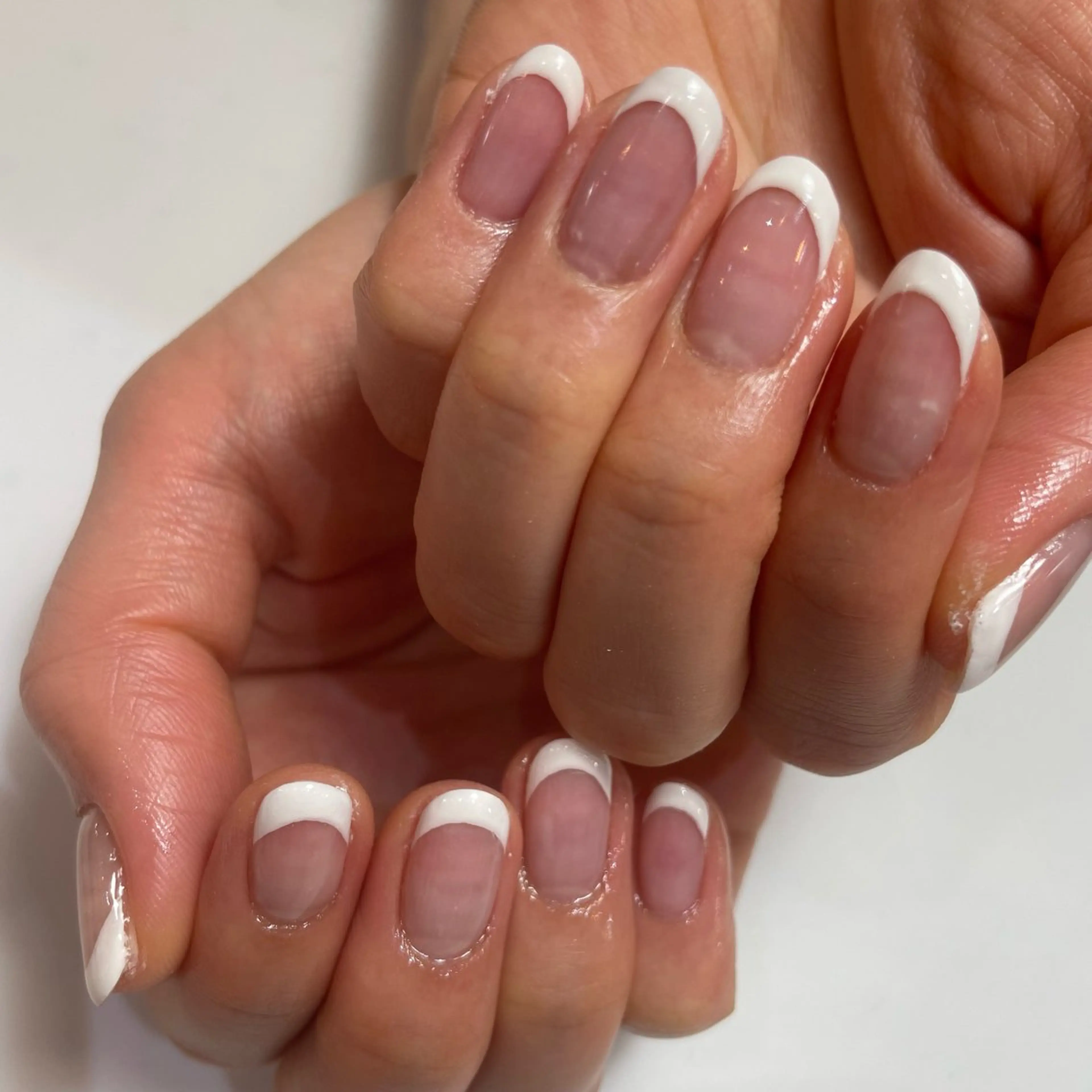 ネイル フレンチネイル 𝑦𝑢𝑛𝑜 🎀のネイルデザイン