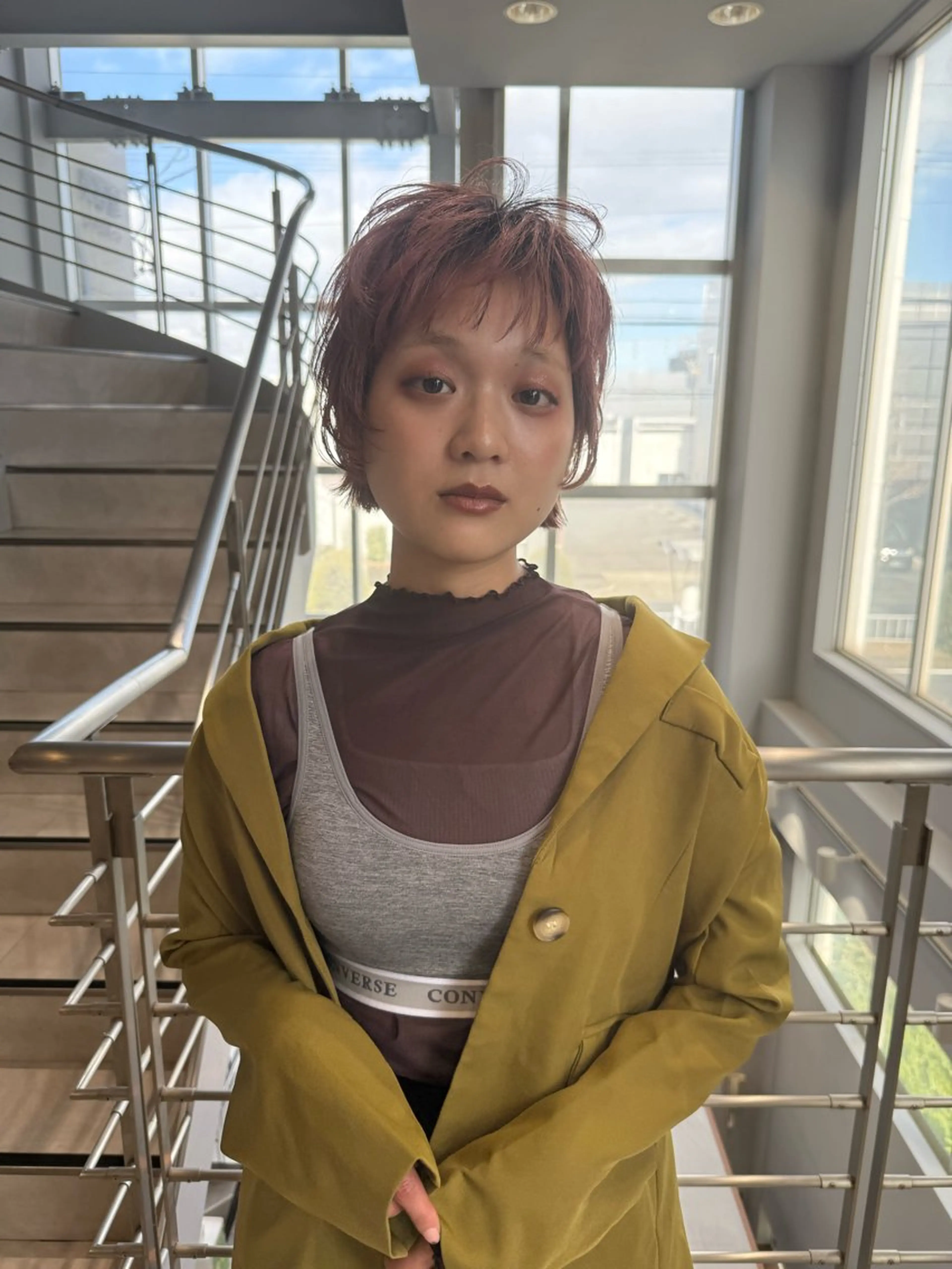 ショート ショートヘア カット ヘアカラー トリートメント 石原圭悟 /ショート/艶カラーのヘアスタイル