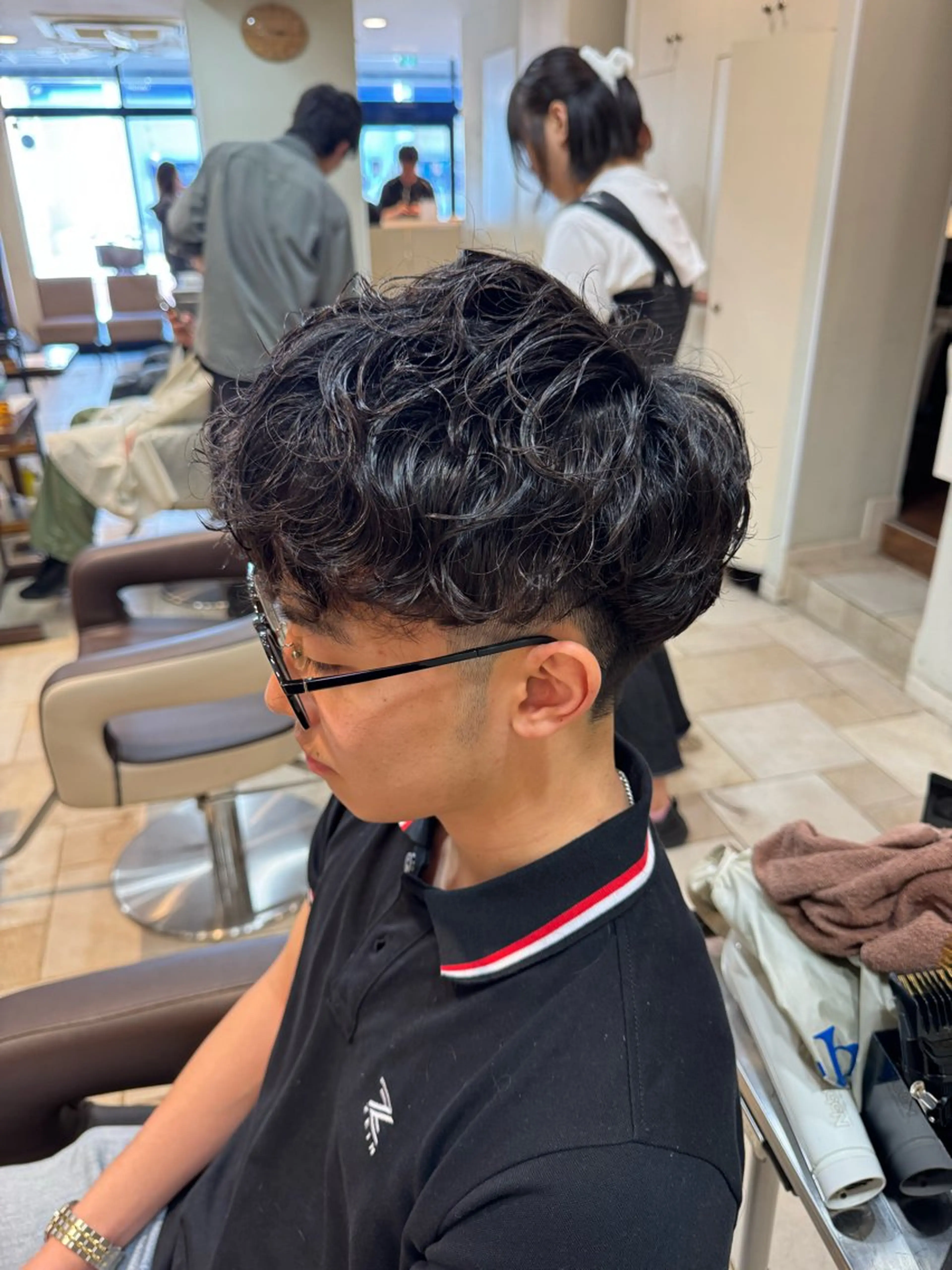 メンズ カット パーマ トリートメント パーマ／縮毛矯正/ 副店長 ・村田伊吹のヘアスタイル