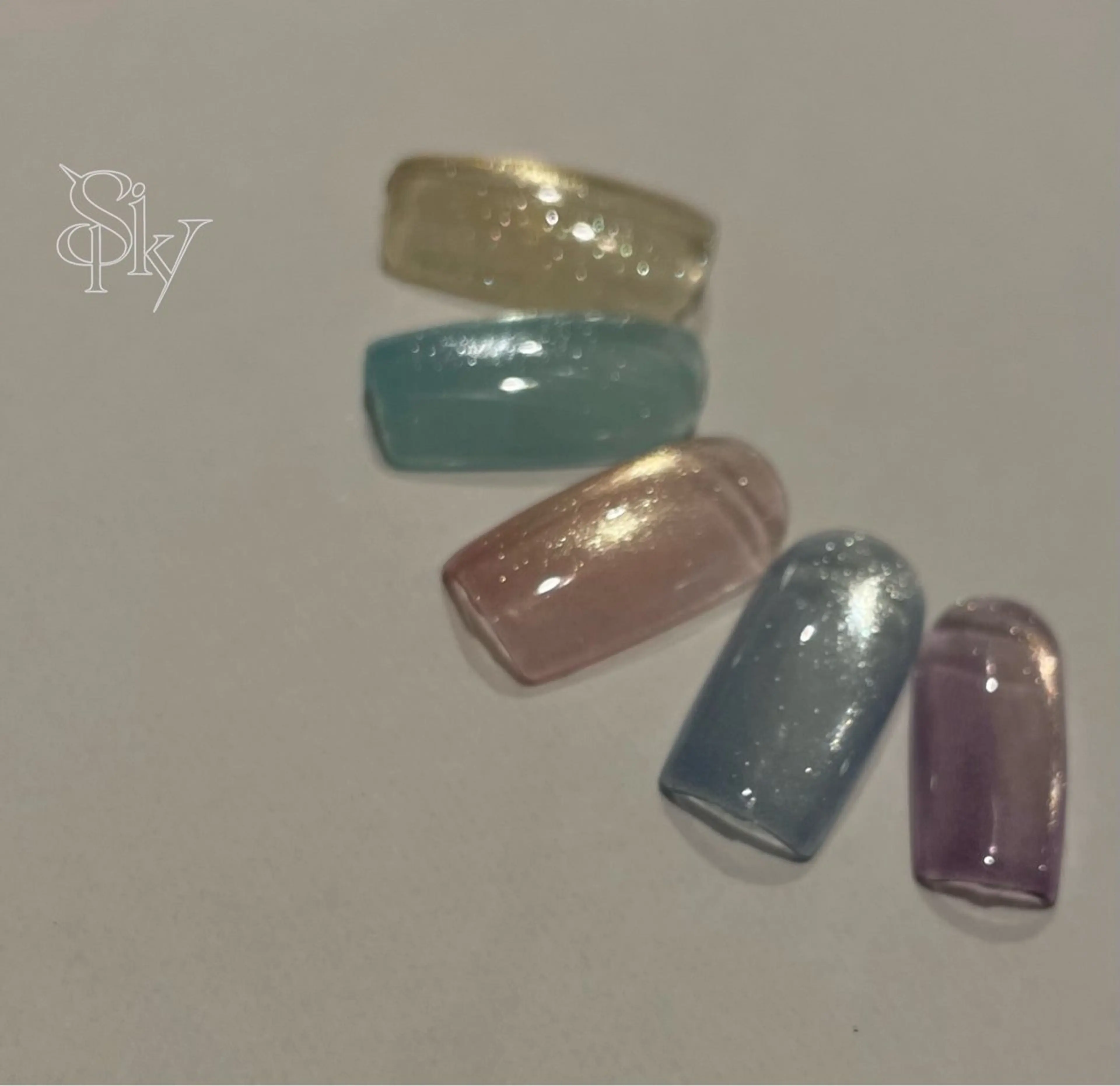 ネイル ハンドネイル Spiky とうげ ふうかのネイルデザイン