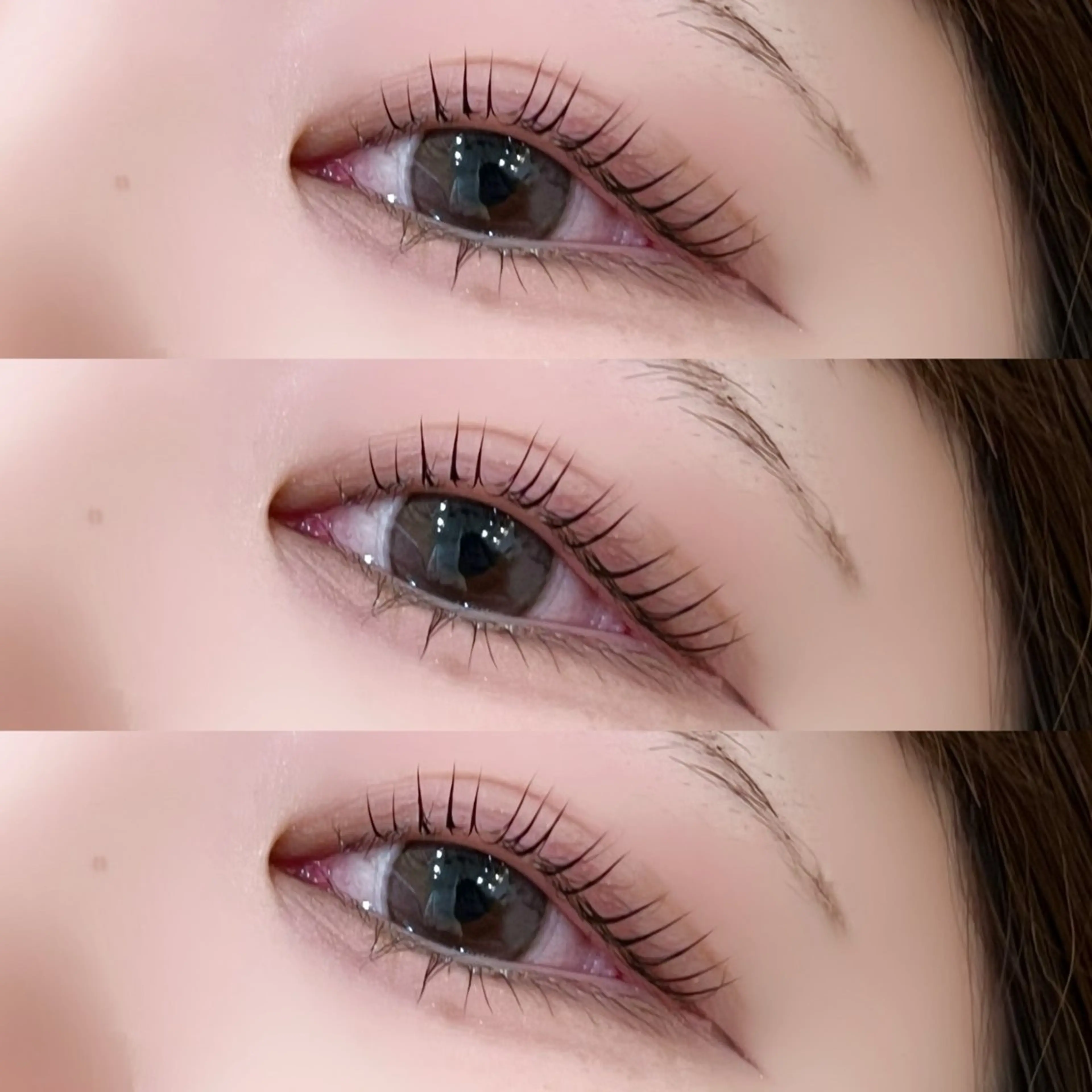 マツエク・マツパ ナチュラル レイヤーカット┊ 透 明感カラー┊ YUIのヘアスタイル