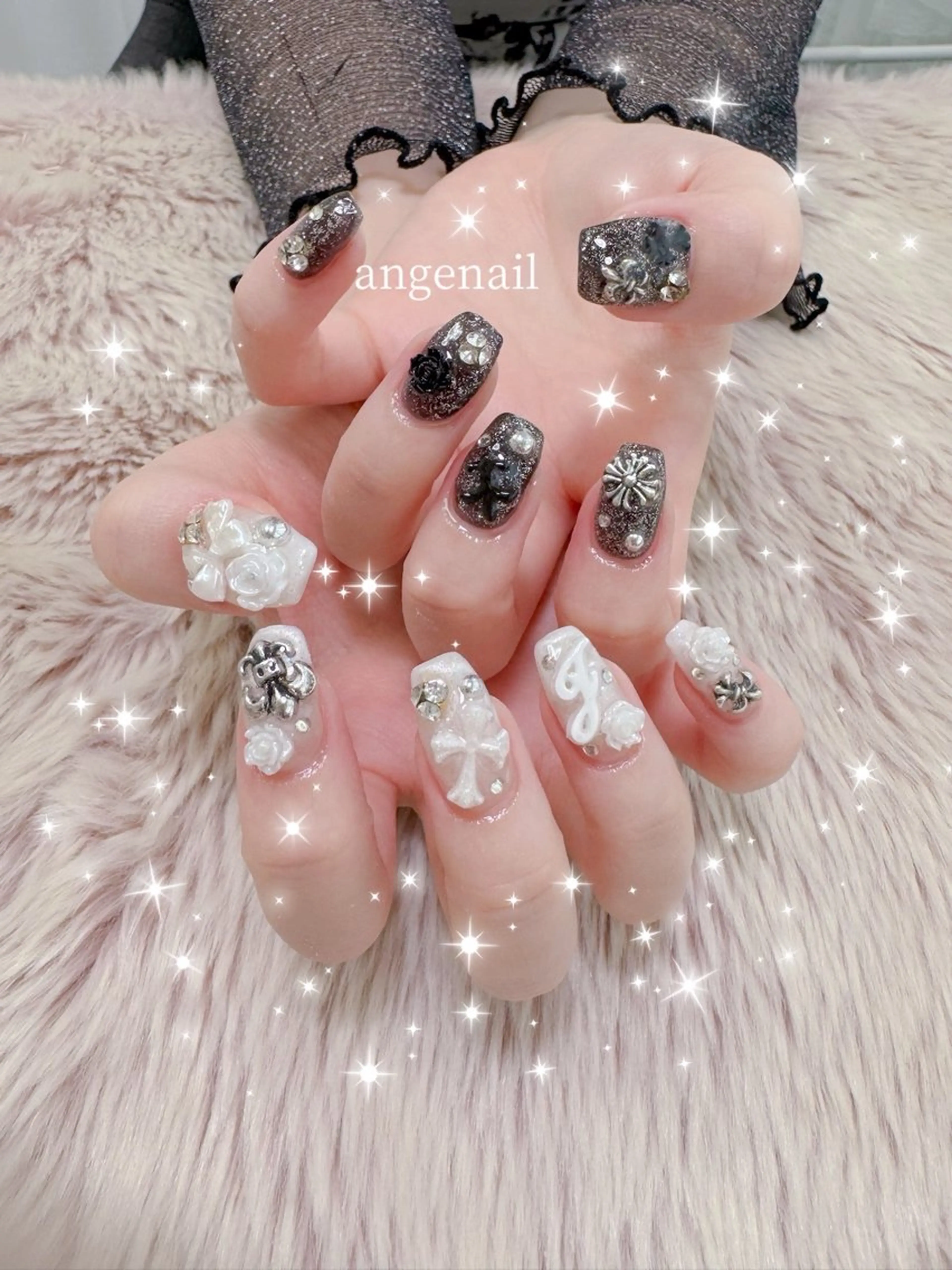 ネイル ハンドネイル オーナーネイリスト MAKIのネイルデザイン